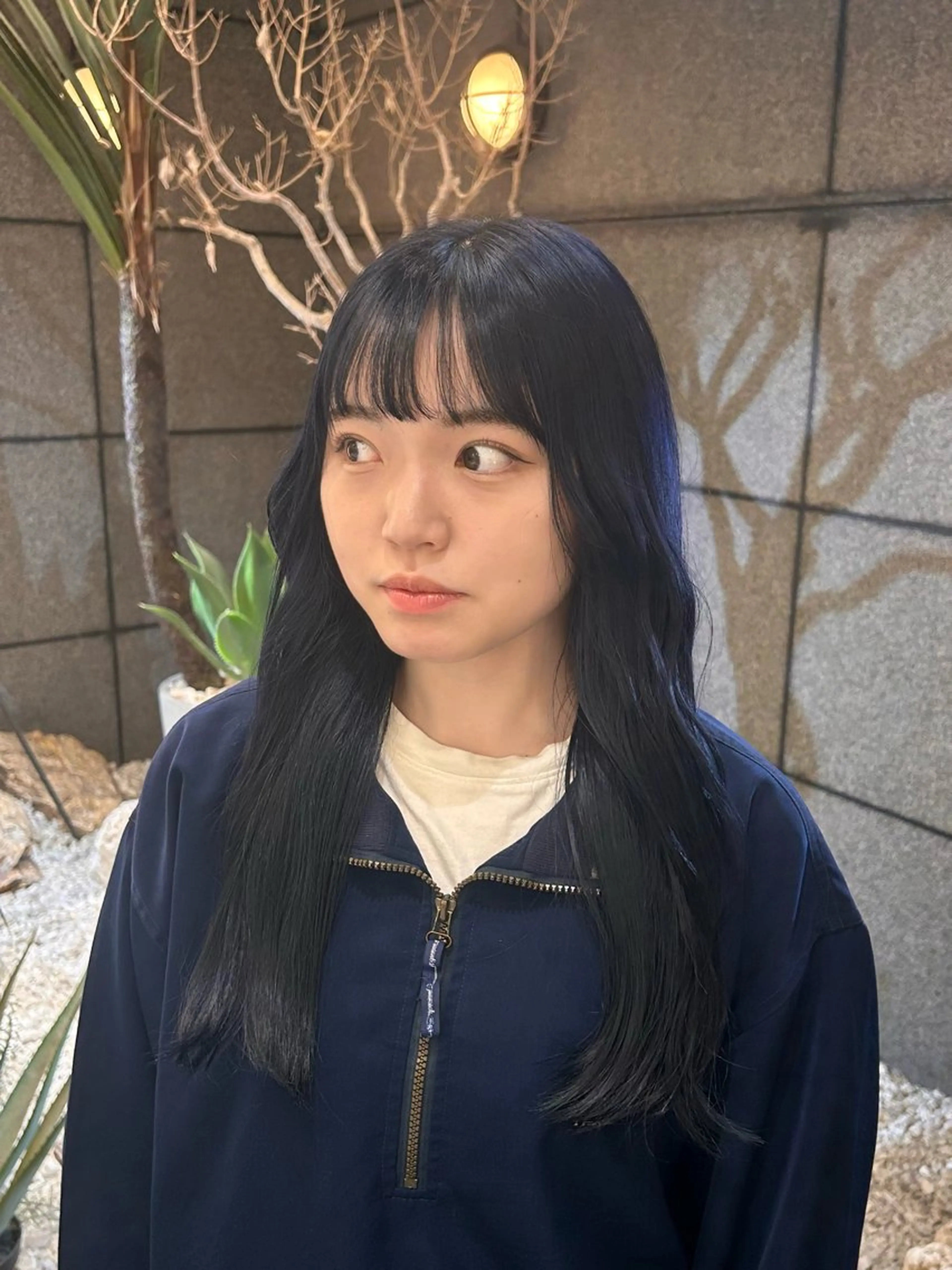 ロング カラー ꪆৎ平行アーチ ྀི ワカナの眉毛・アイブロウイメージ