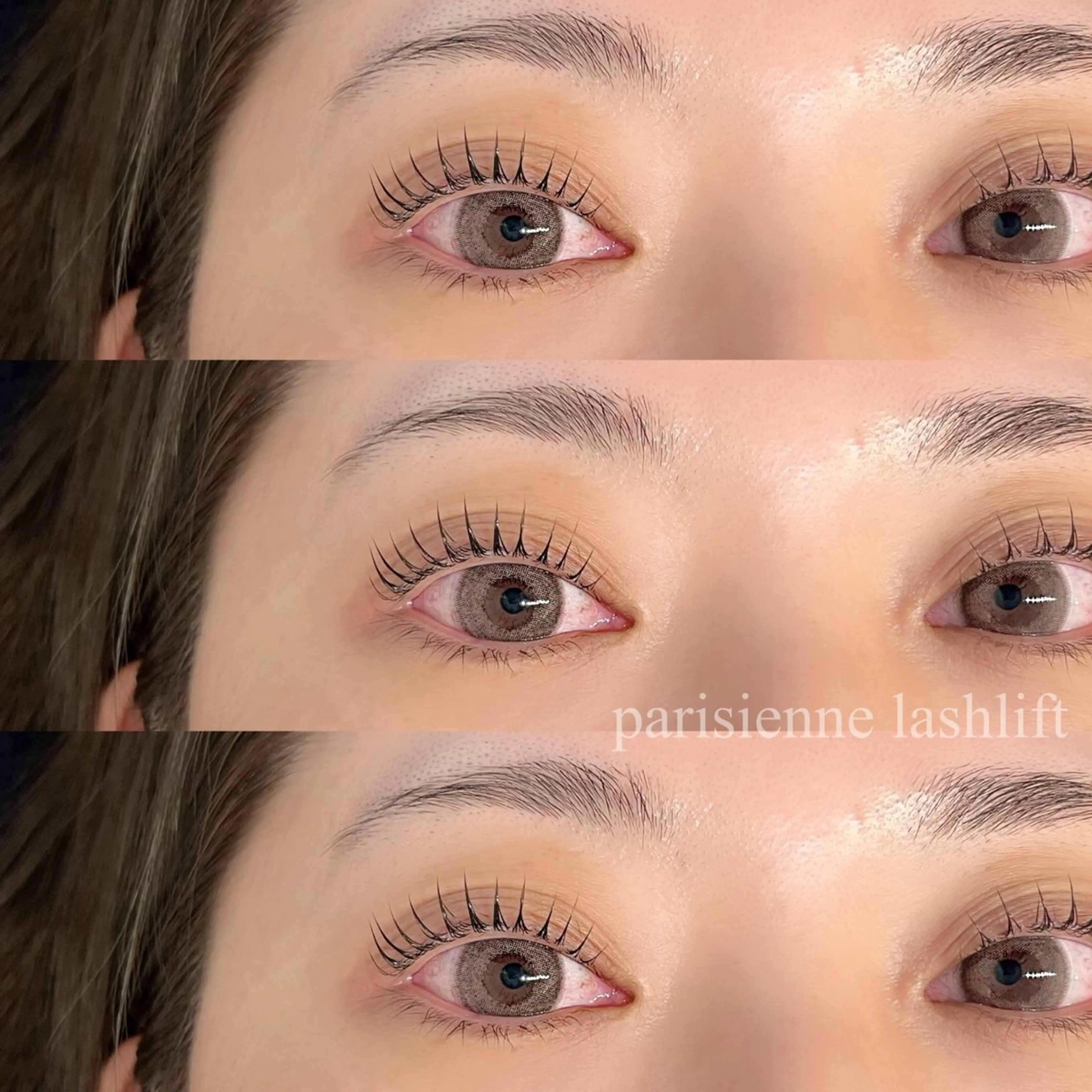 マツエク・マツパ パリジェンヌラッシュリフト -07- eyelash&eyebrow神戸元町店所属・-07- Himariのマツエク・マツパデザイン