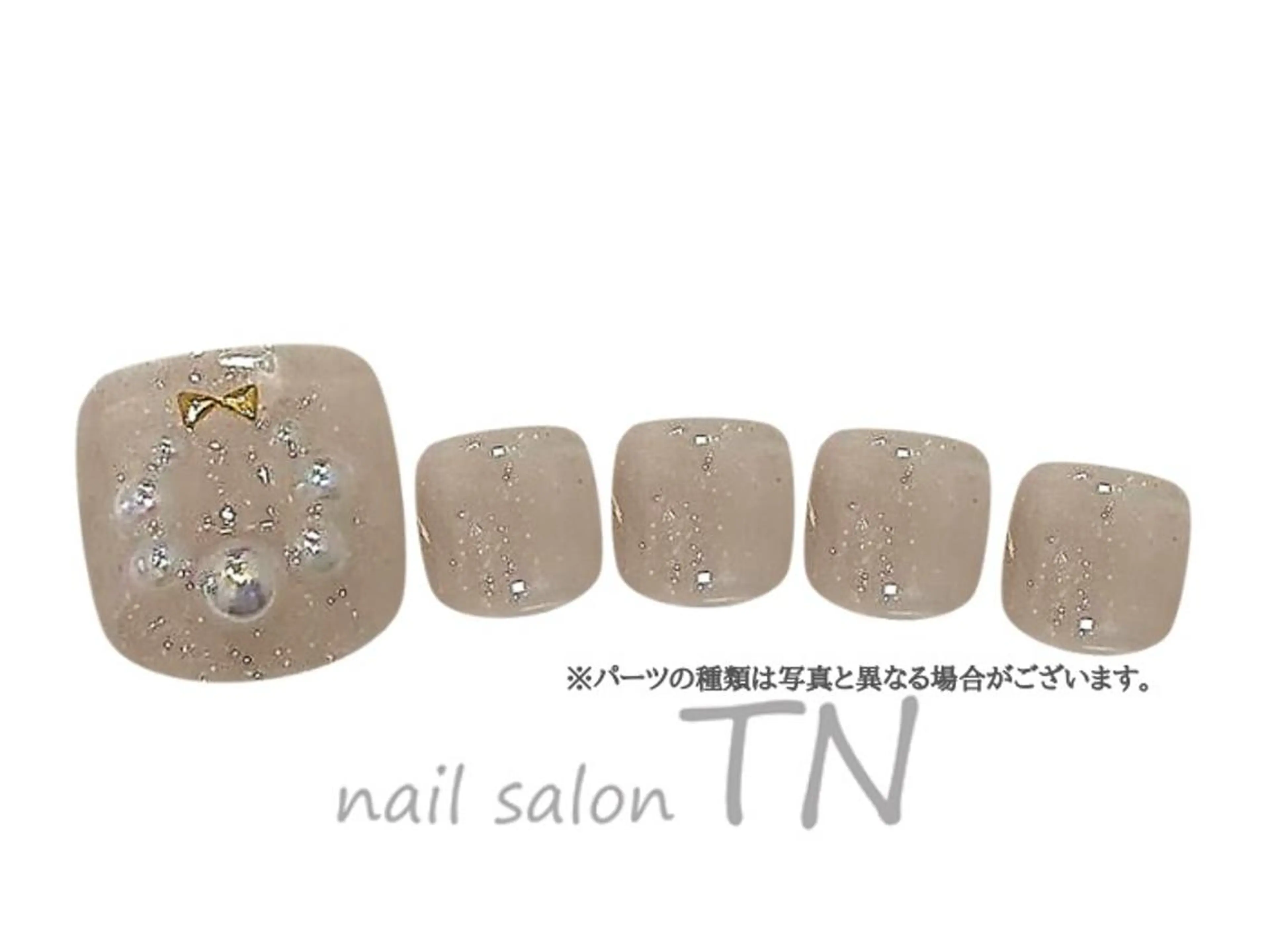 ネイル フットネイル 中島 実穂のネイルデザイン