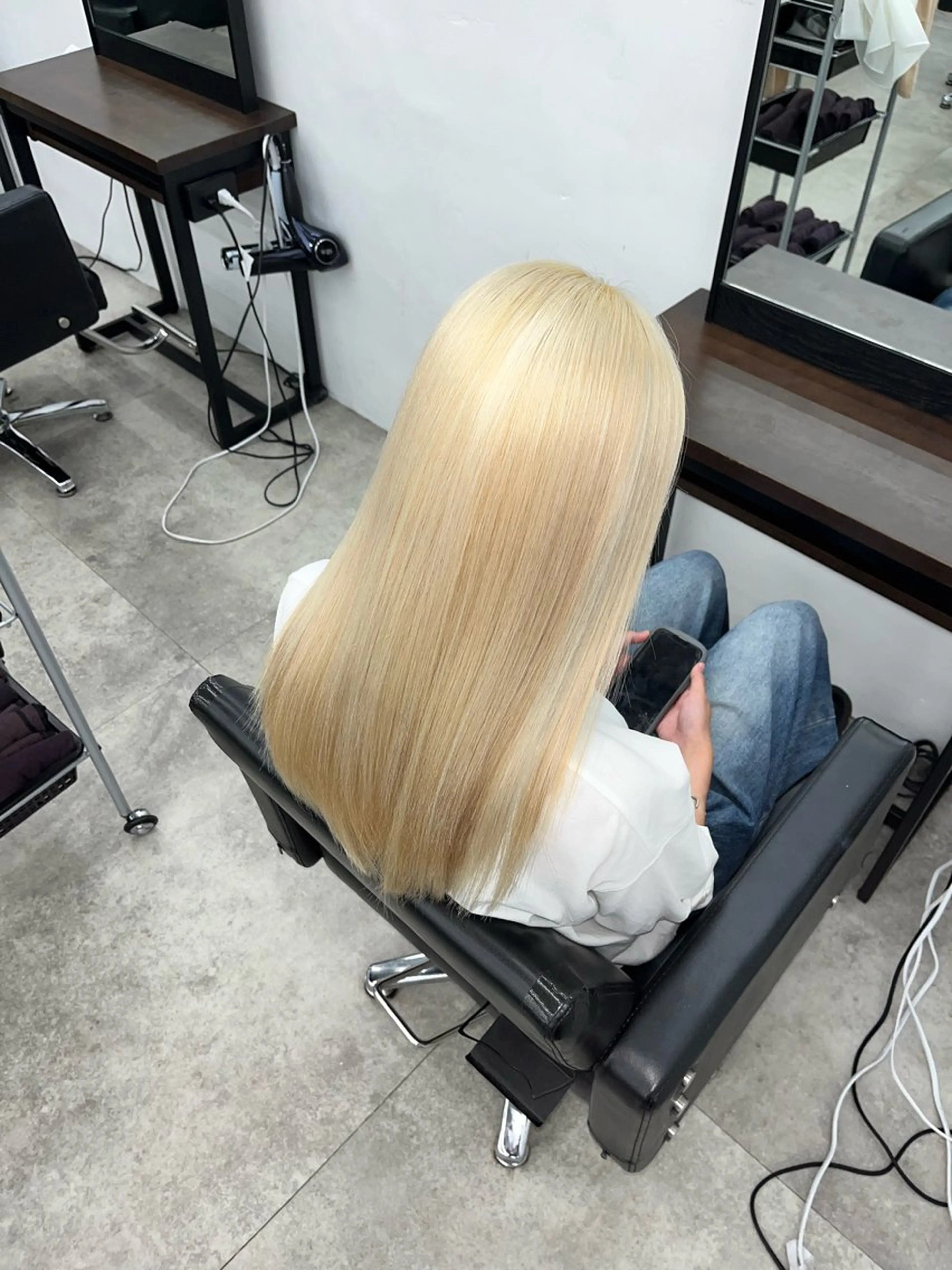 ロング ヘアカラー 髪質改善/艶髪特化 /透明感✨️こうめいのヘアスタイル