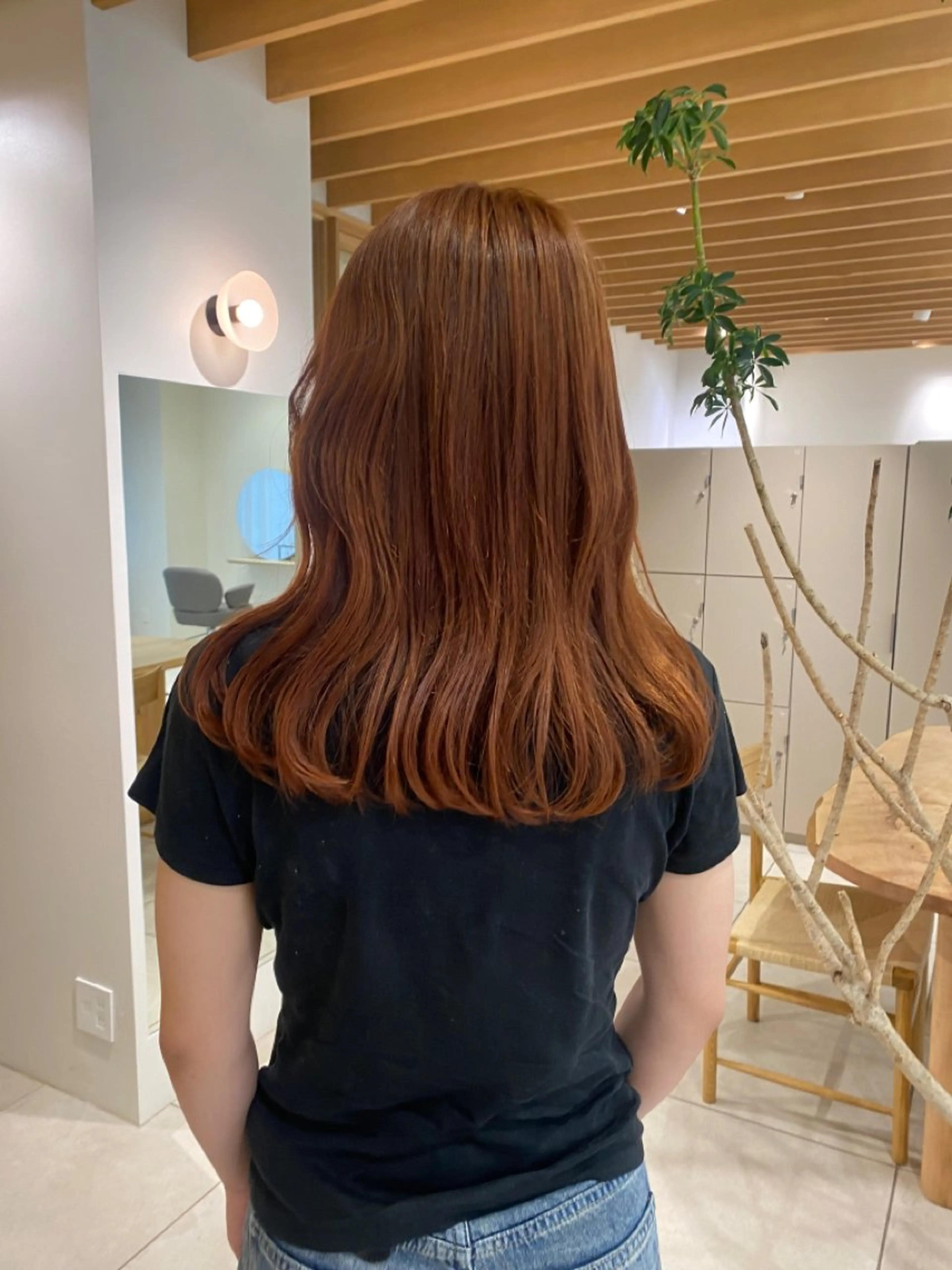 ロング カラー キタ リオナのヘアスタイル