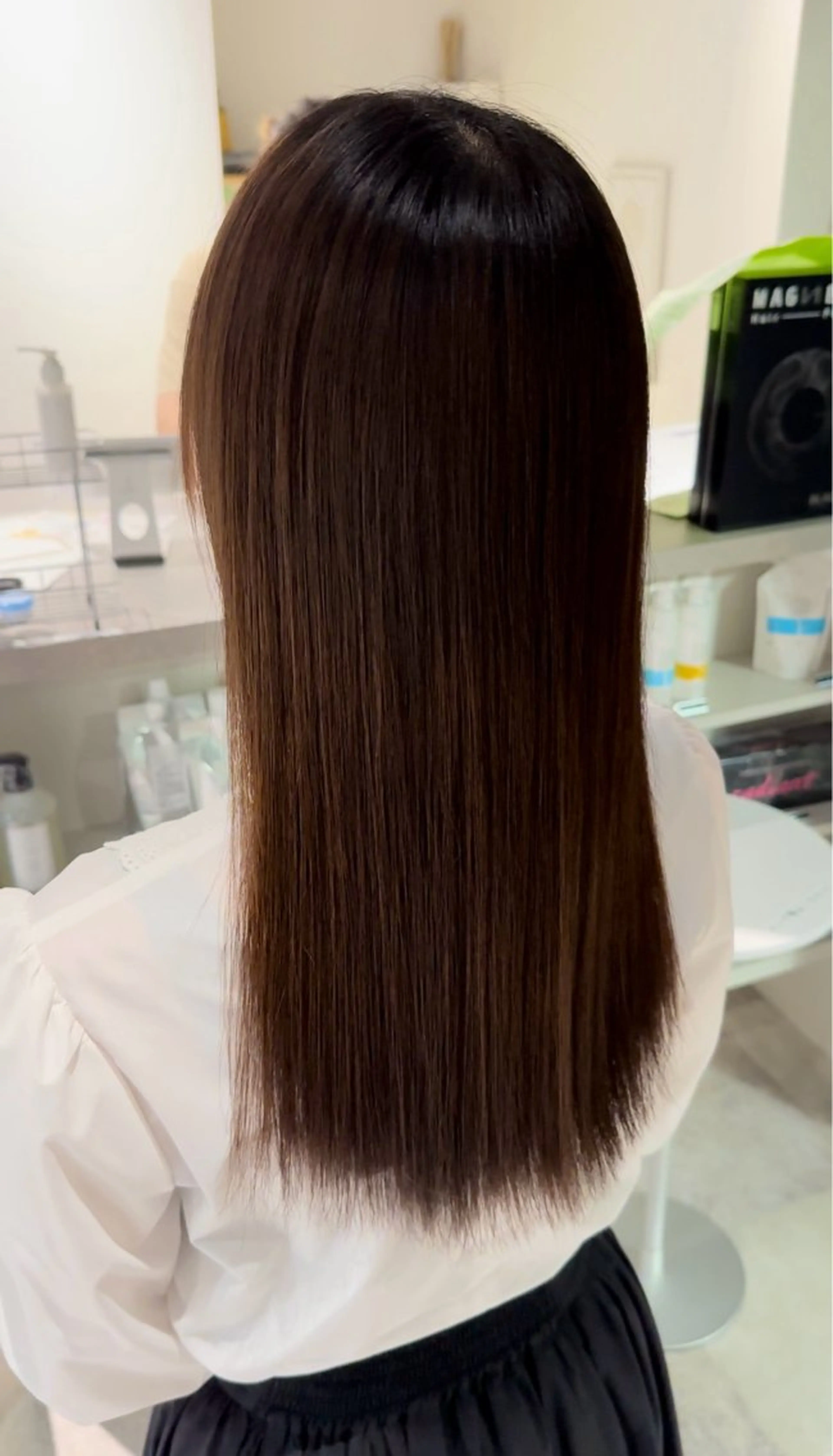 ロング 縮毛矯正専門店アンレーベル所属・縮毛矯正専門店 unlabel近藤のヘアスタイル