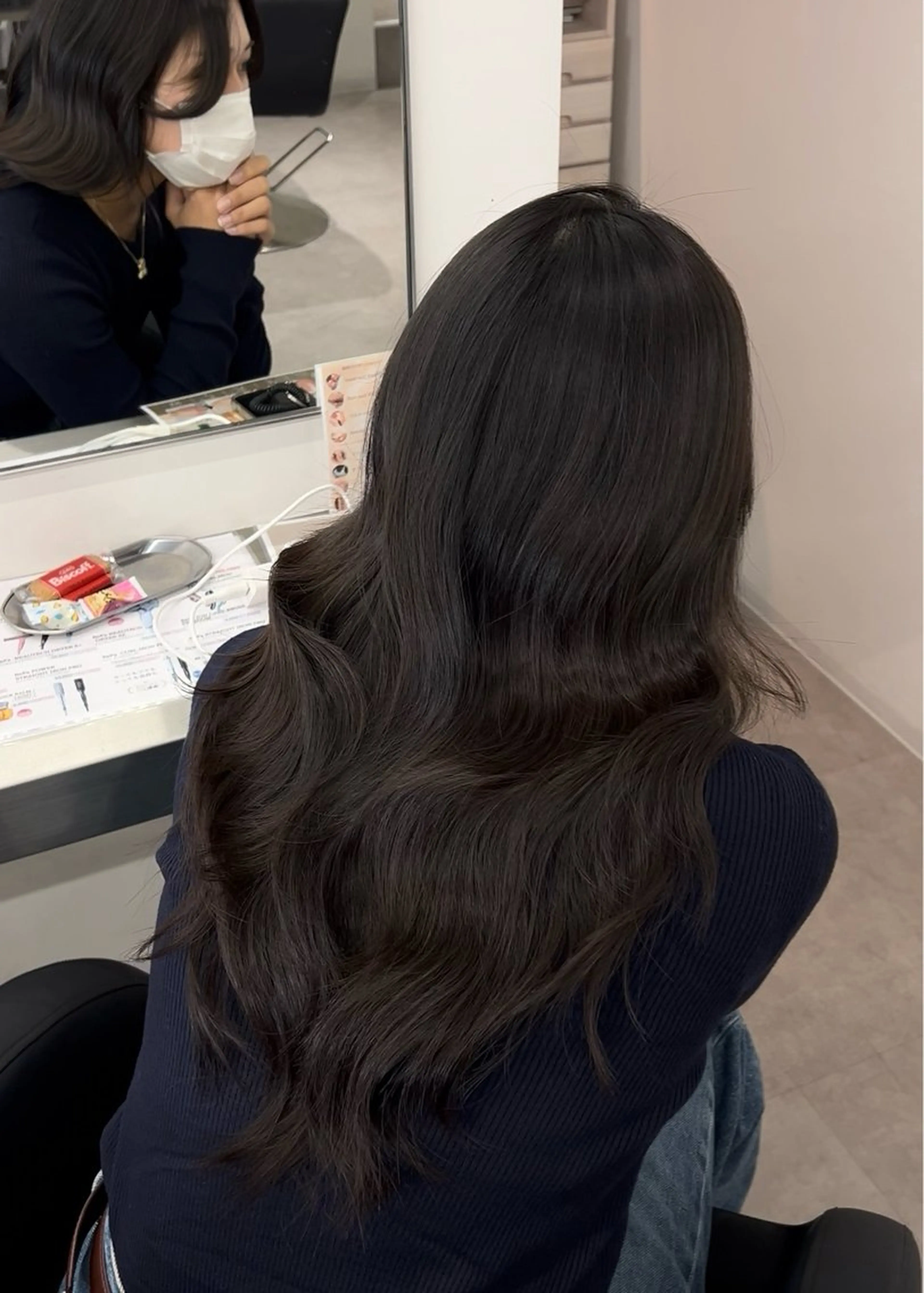 【✨️今話題の‼️満足度100%✨️】💖髪質改善カラー💖➕3stepトリートメント🫧《‘’本日‘’限定価格‼️》の写真