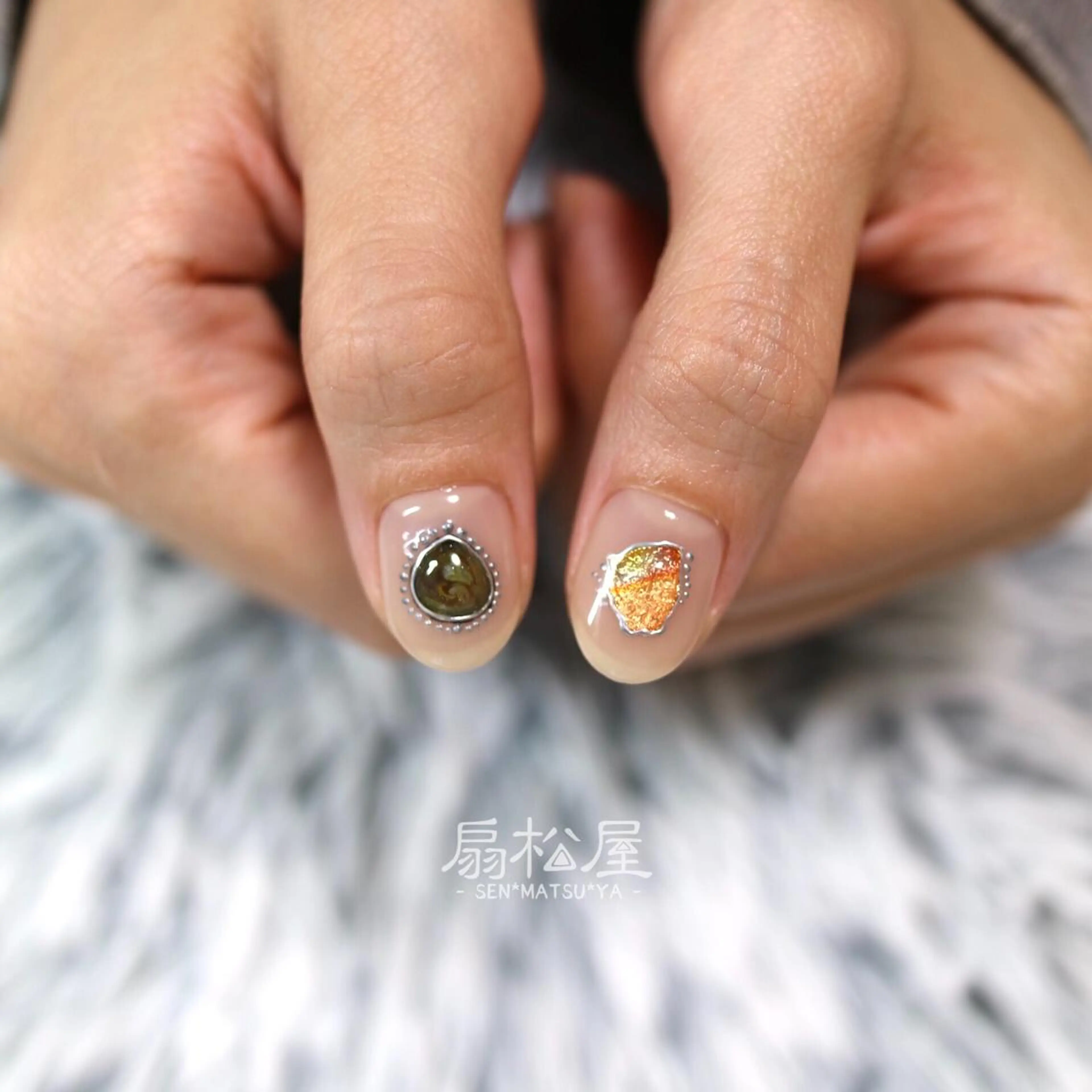 ネイル 扇松屋 marie.nのネイルデザイン