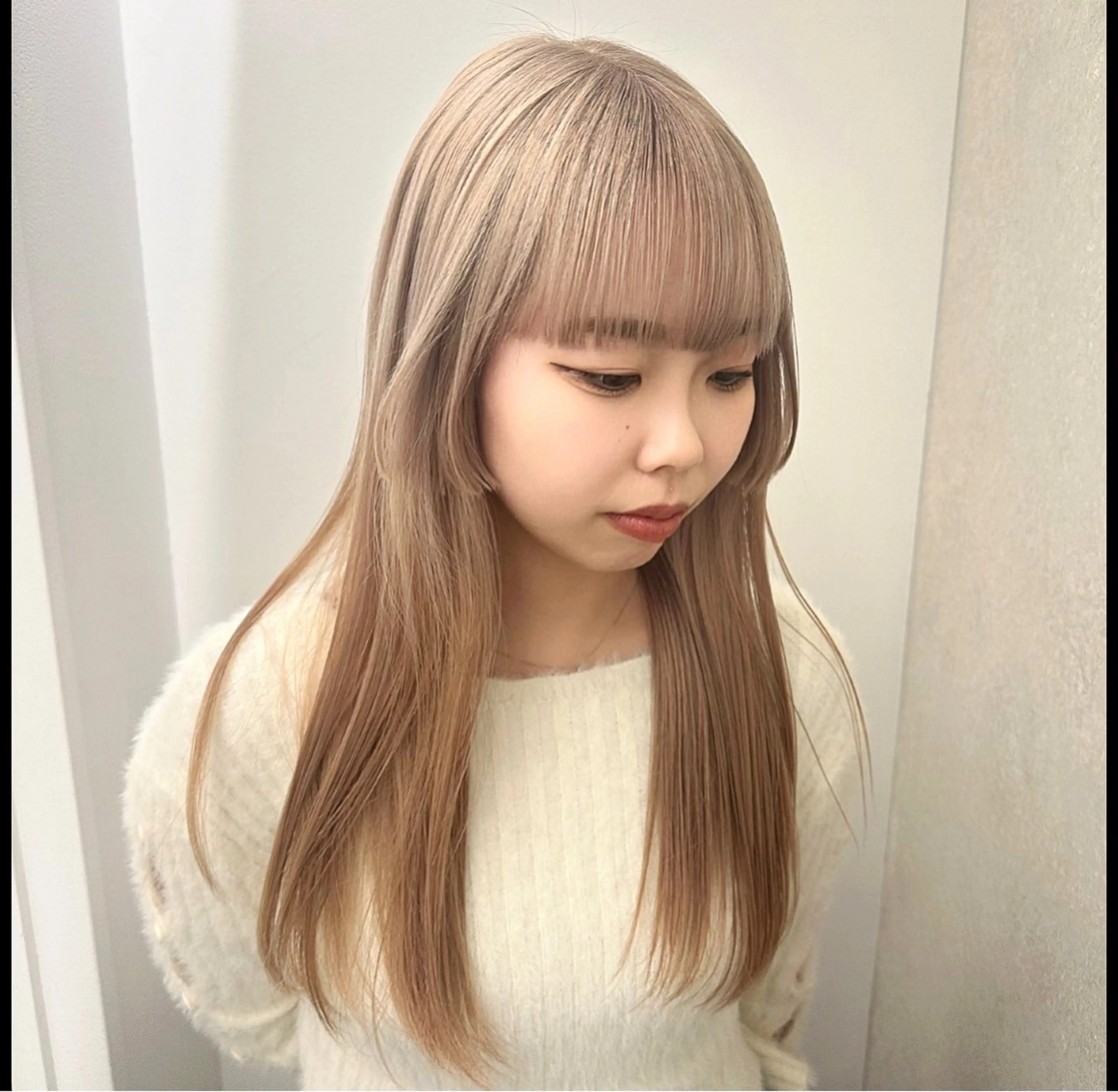 カラー ヘアカラー ハイトーン特化 pepe🎀のヘアスタイル