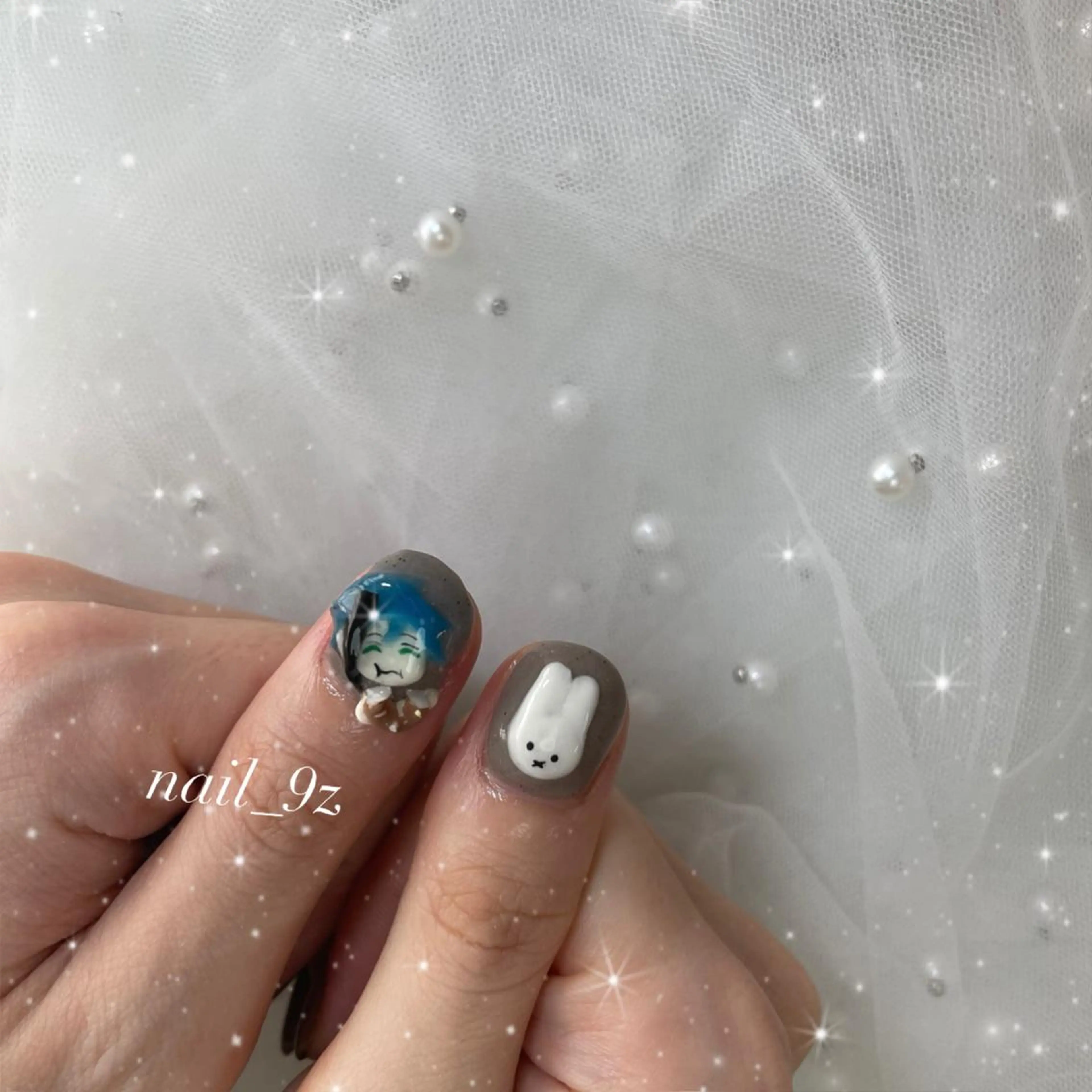 ネイル 🎀 Mayu 🎀痛ネイルのネイルデザイン