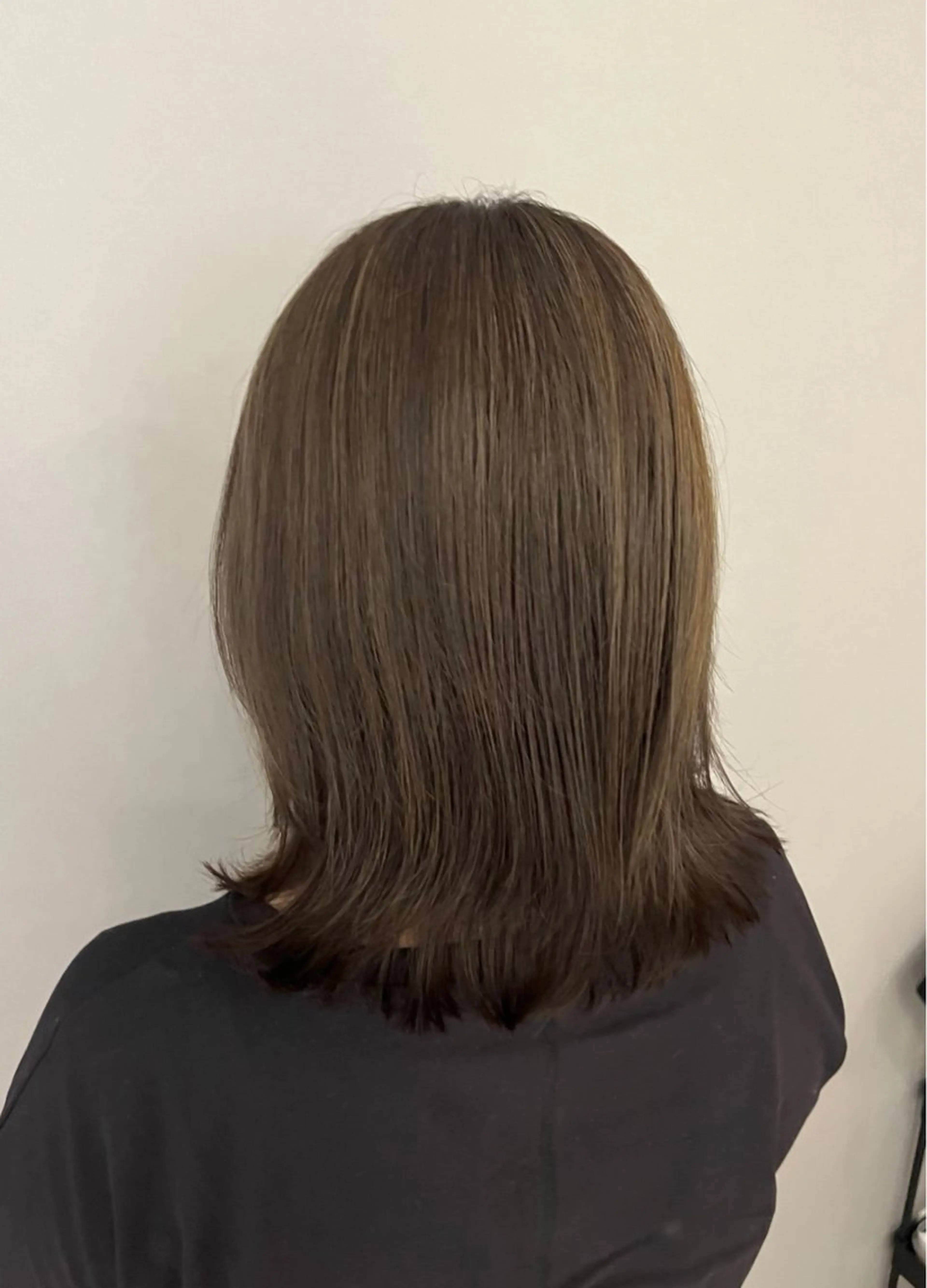 ミディアム Grow by NYNY 田代 紀恵のヘアスタイル