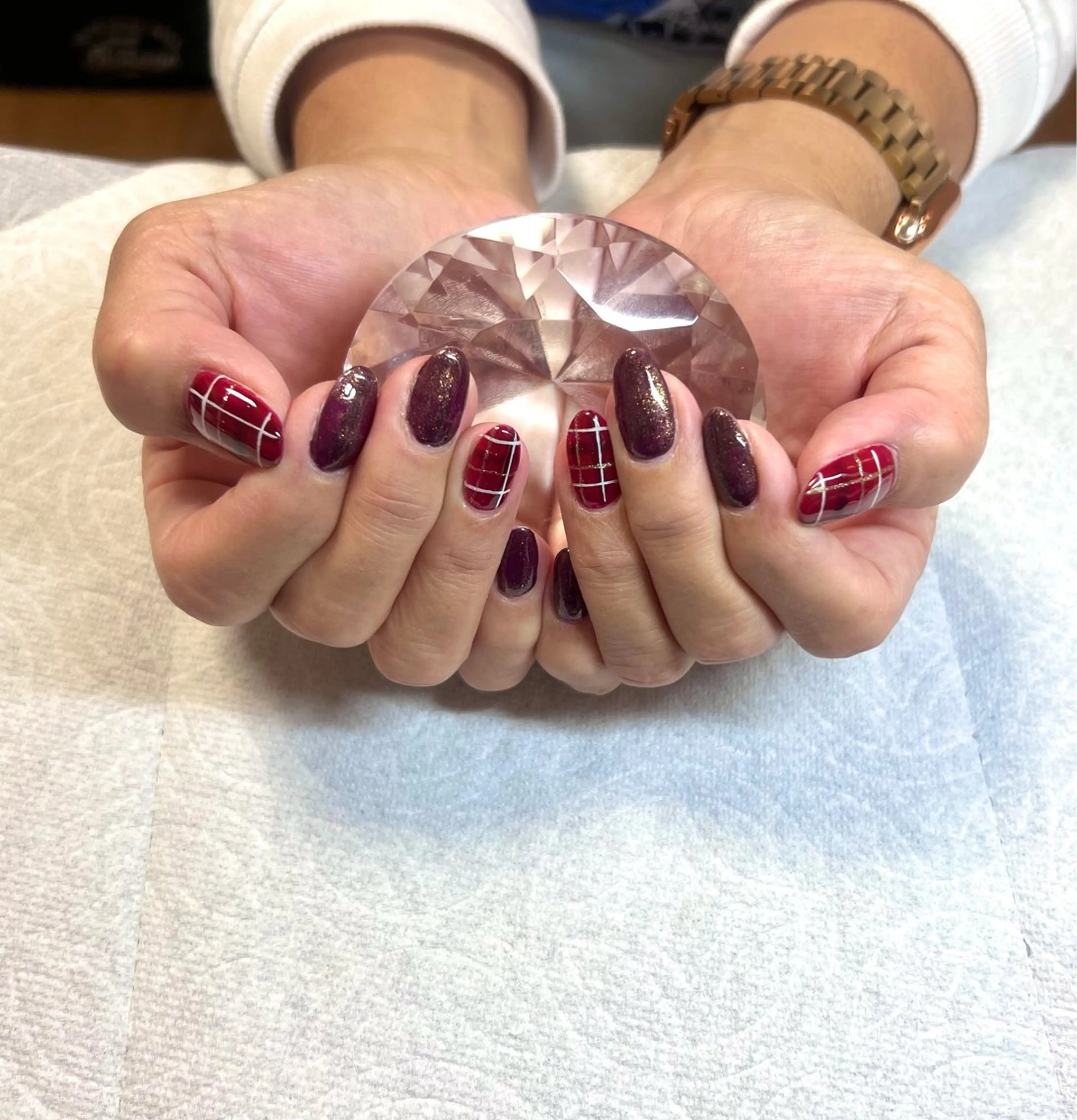 ネイル ネイルチップ やつや ももかのネイルデザイン