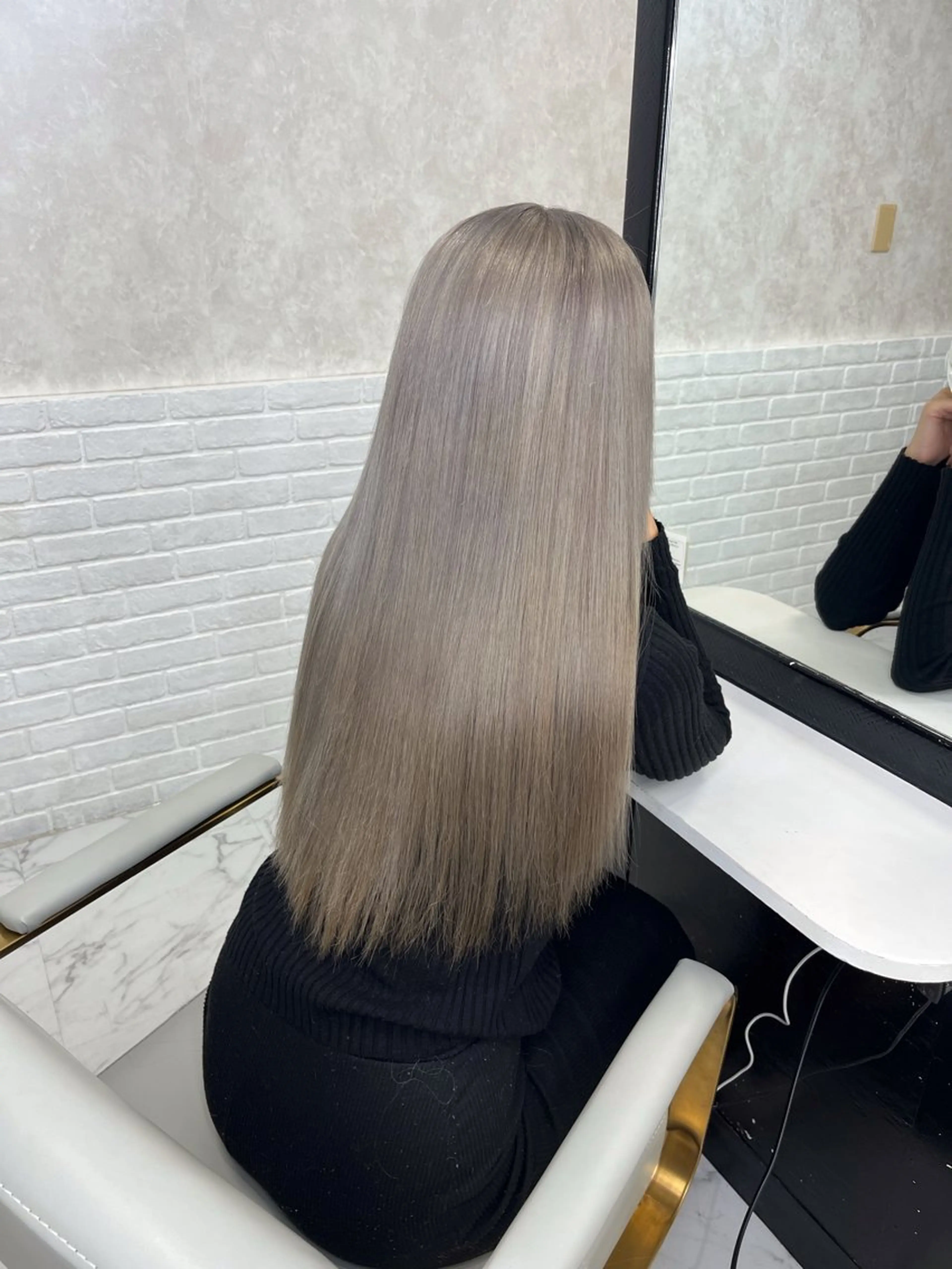 ロング アンククロス渋谷店所属・Wistell 渋谷 ASUKAのヘアスタイル