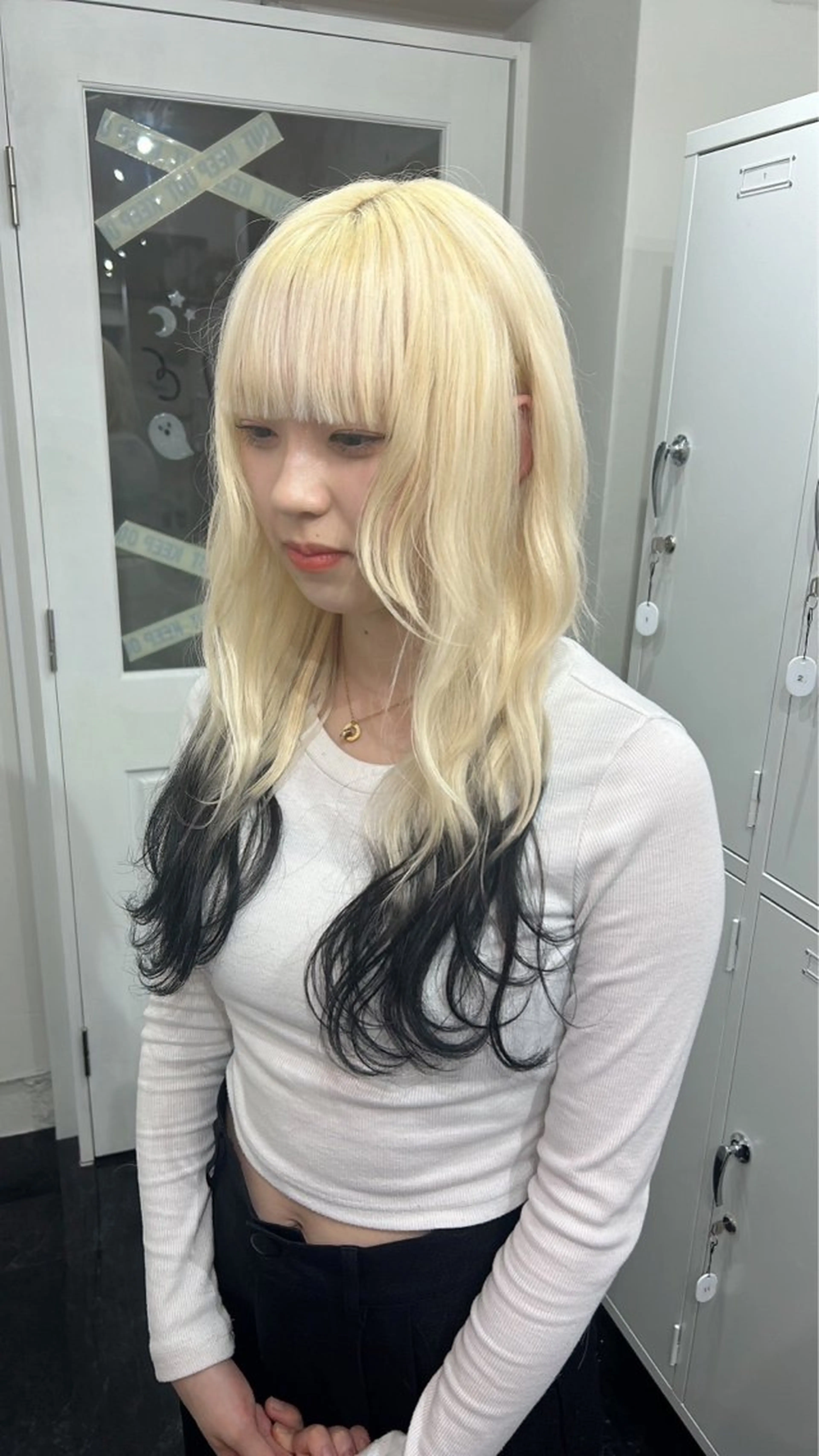 🧡良質エクステ(70本​〜​)＋ダブルカラー＋メンテナンスカット無料の写真