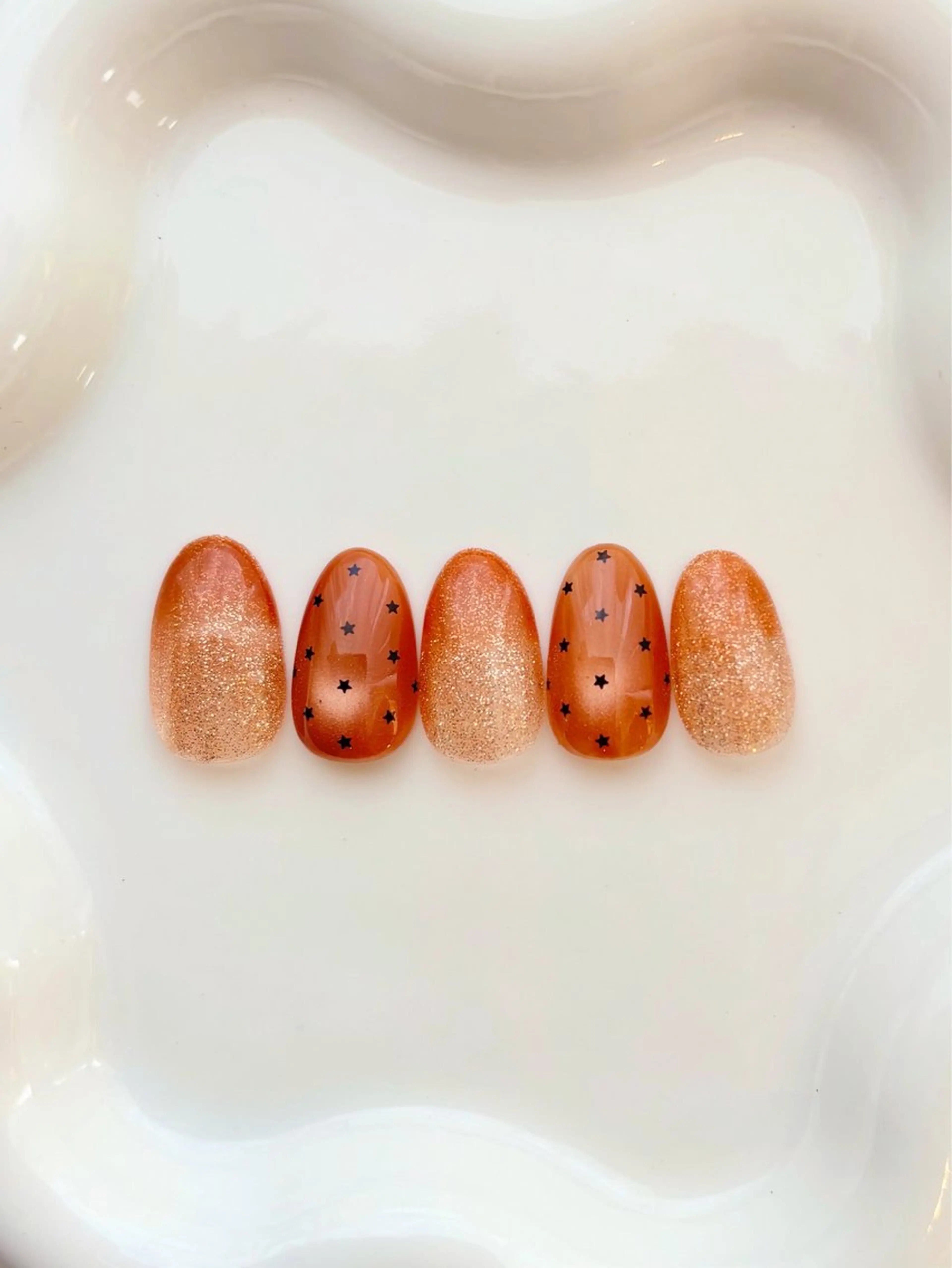 ネイル ハロウィン ハンドネイル ちゅるんネイル🎀 Yuriのネイルデザイン