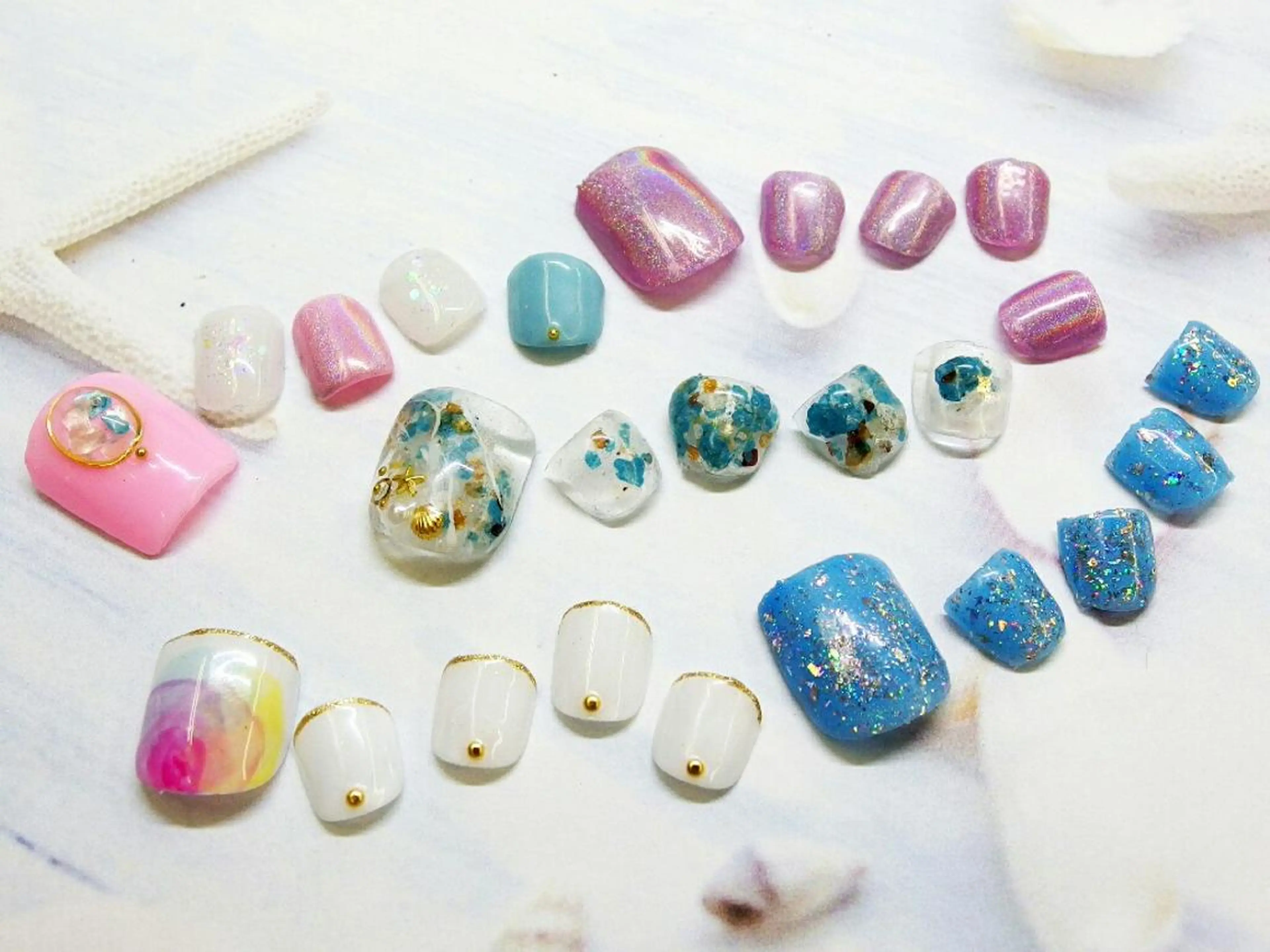 ネイル 持ち込み スカルプネイル ティーエヌ 金山駅東口店のネイルデザイン