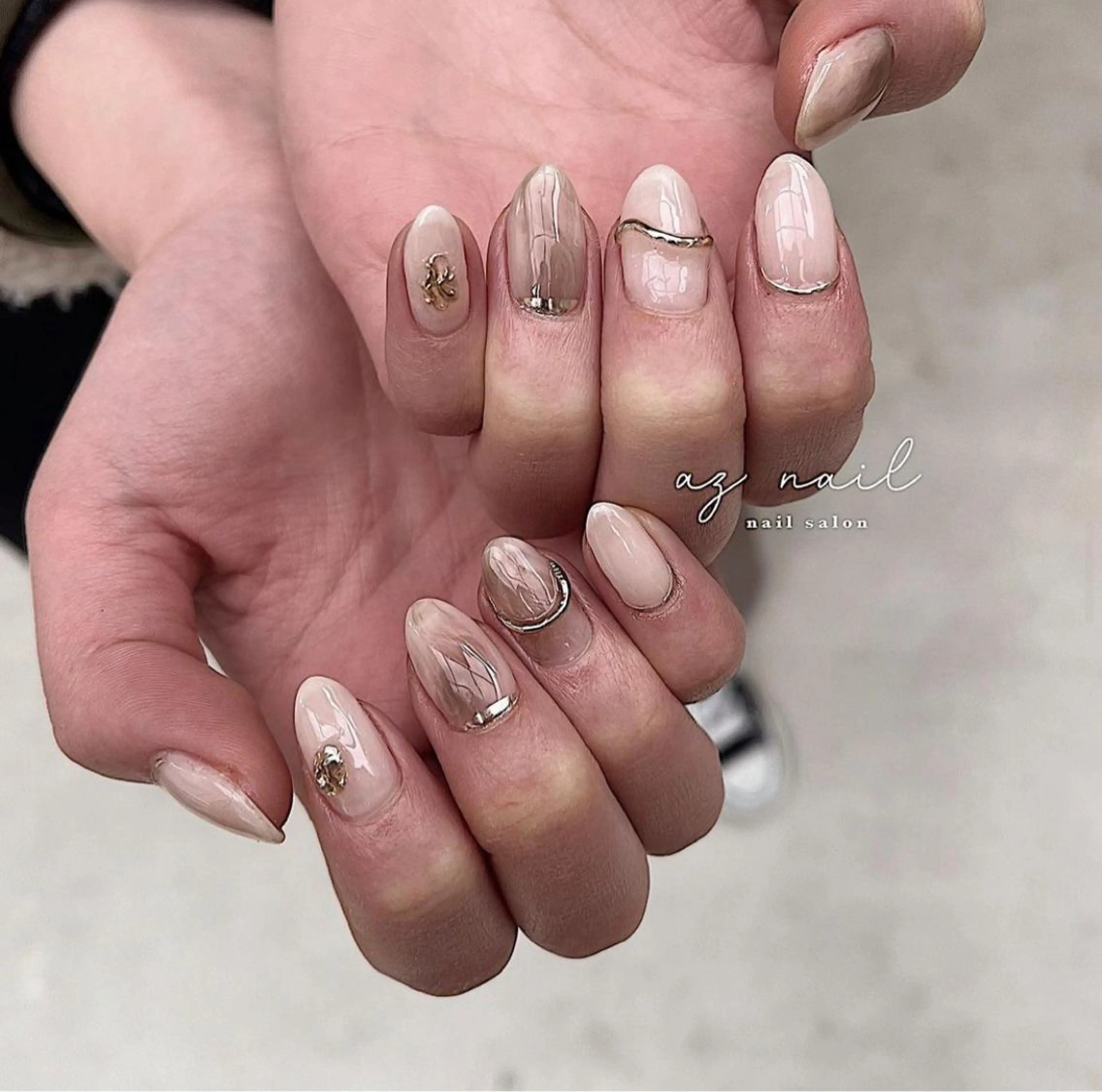 ネイル 井上 梓のネイルデザイン