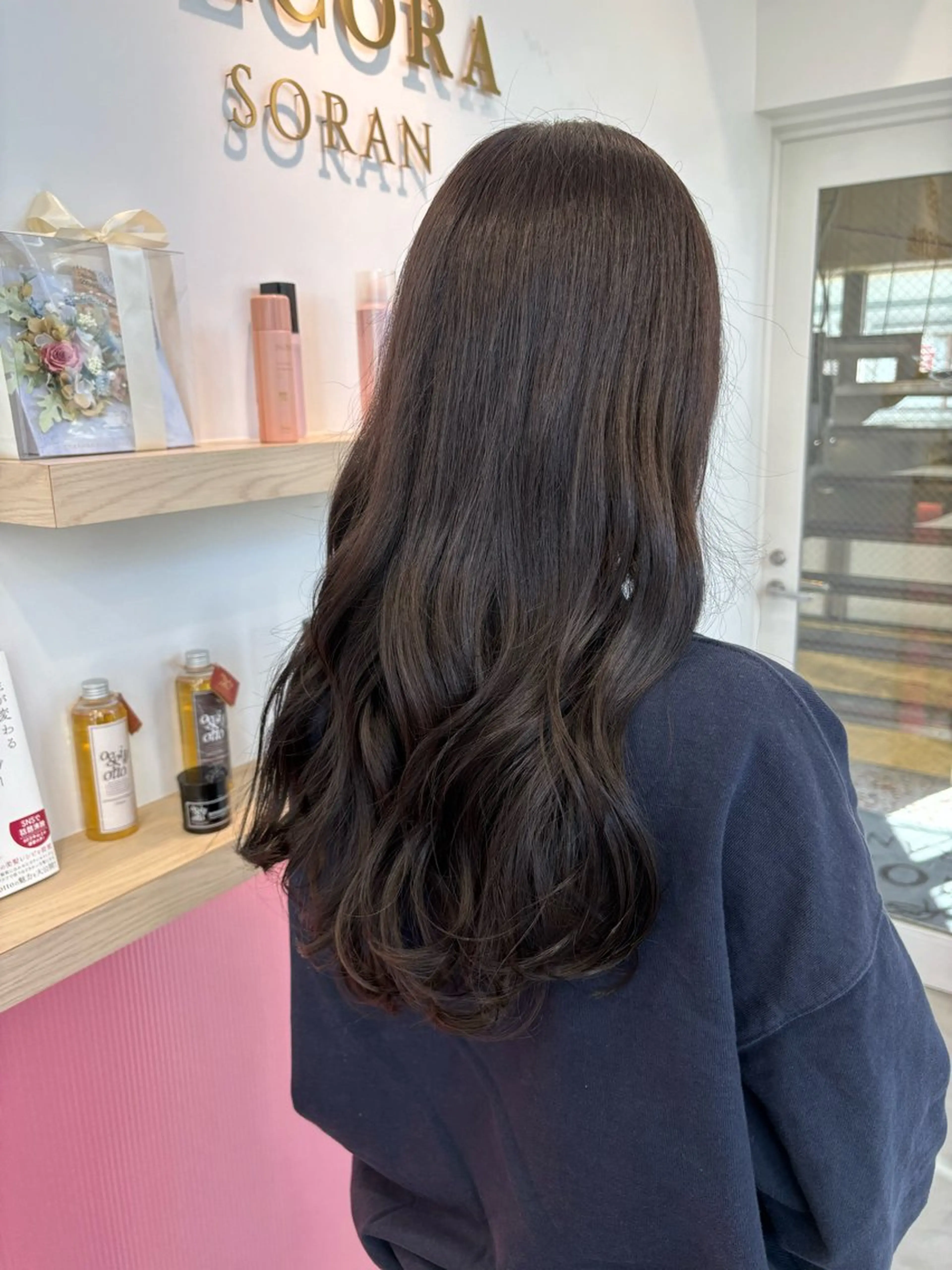 ロング カラー カット ヘアカラー メンズカット ボブ/米崎駿也のヘアスタイル