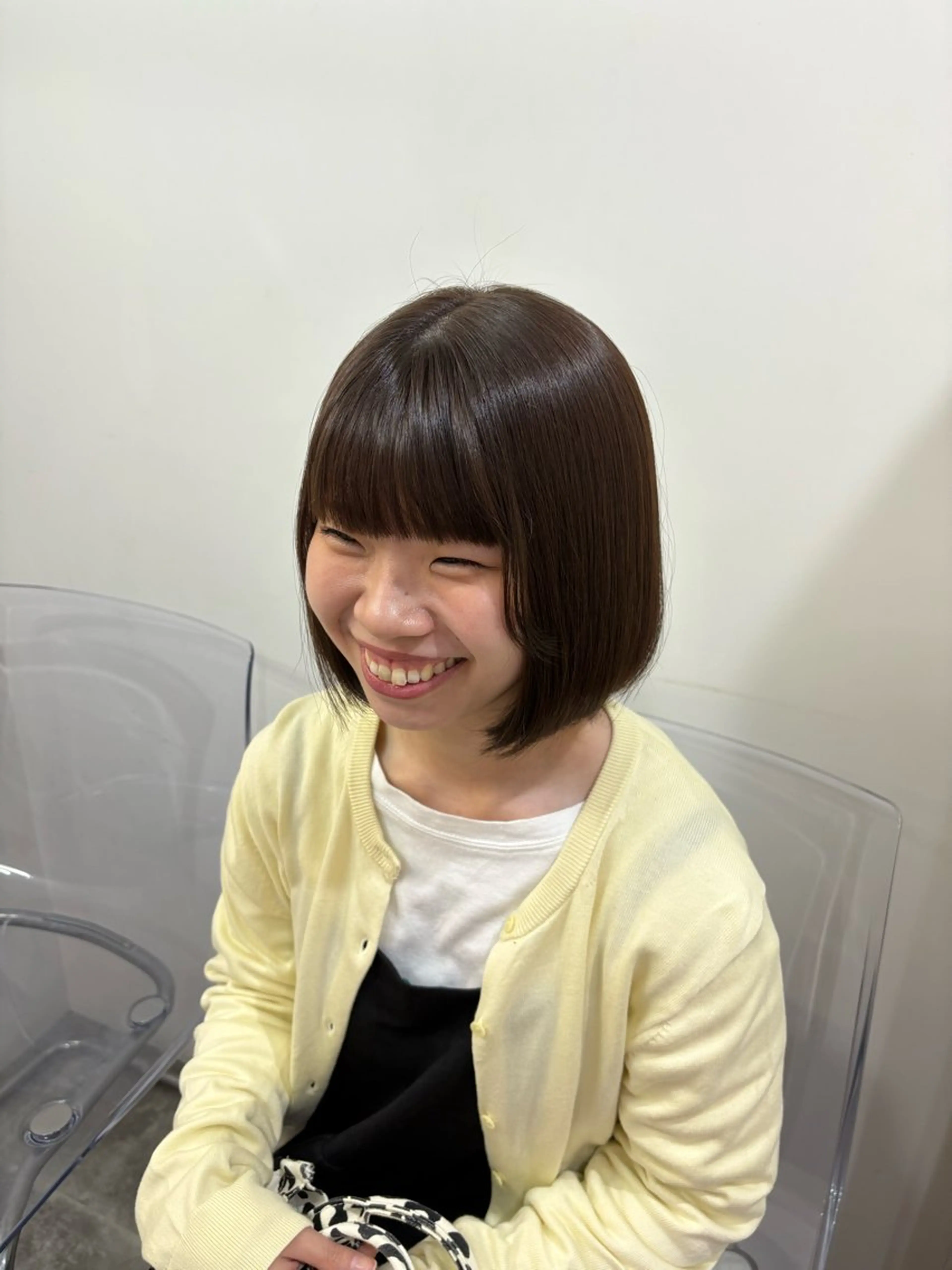 カラー モデル募集中/西梅田 かえで🎀のヘアスタイル