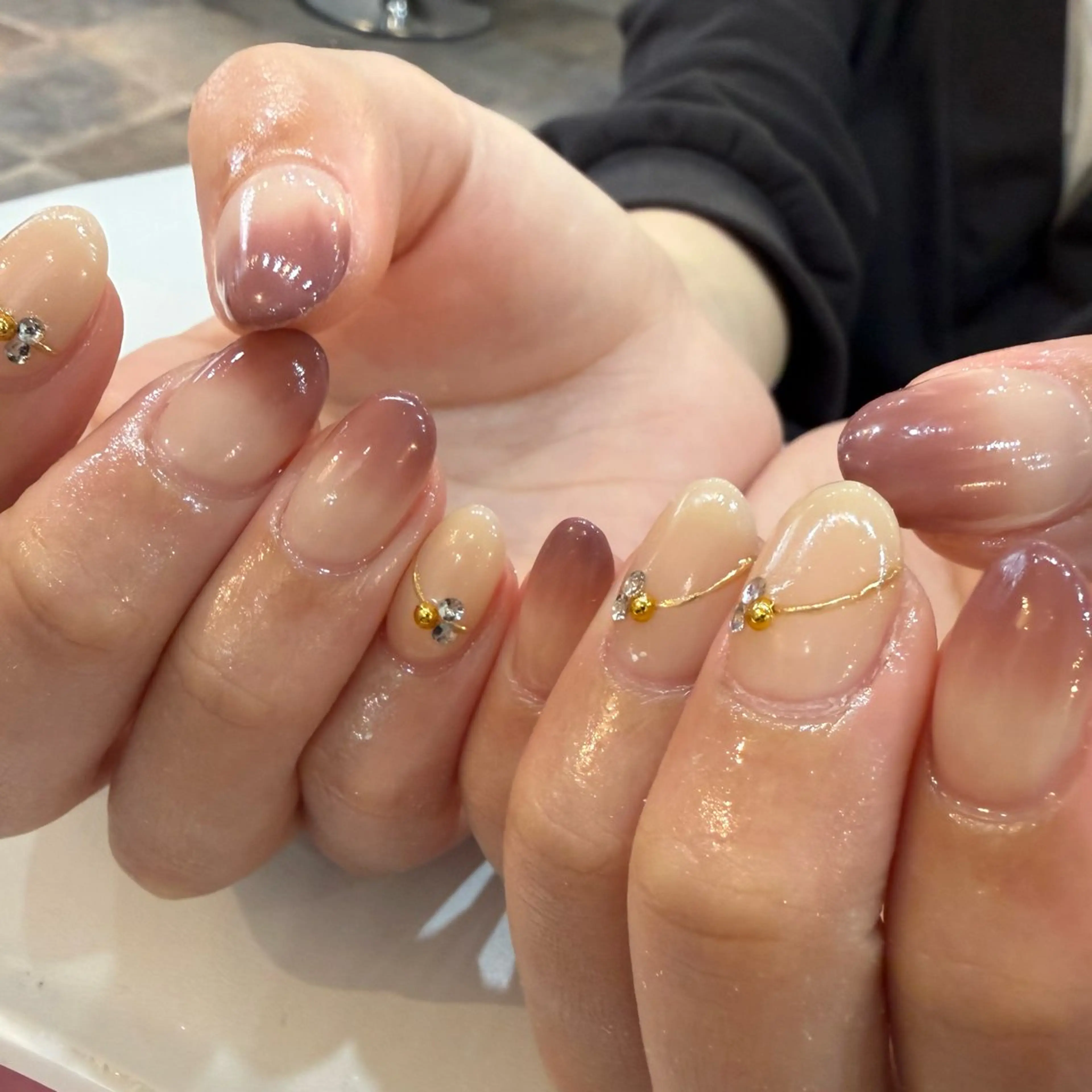 ネイル ハンドネイル OAK兵庫 SORAのネイルデザイン