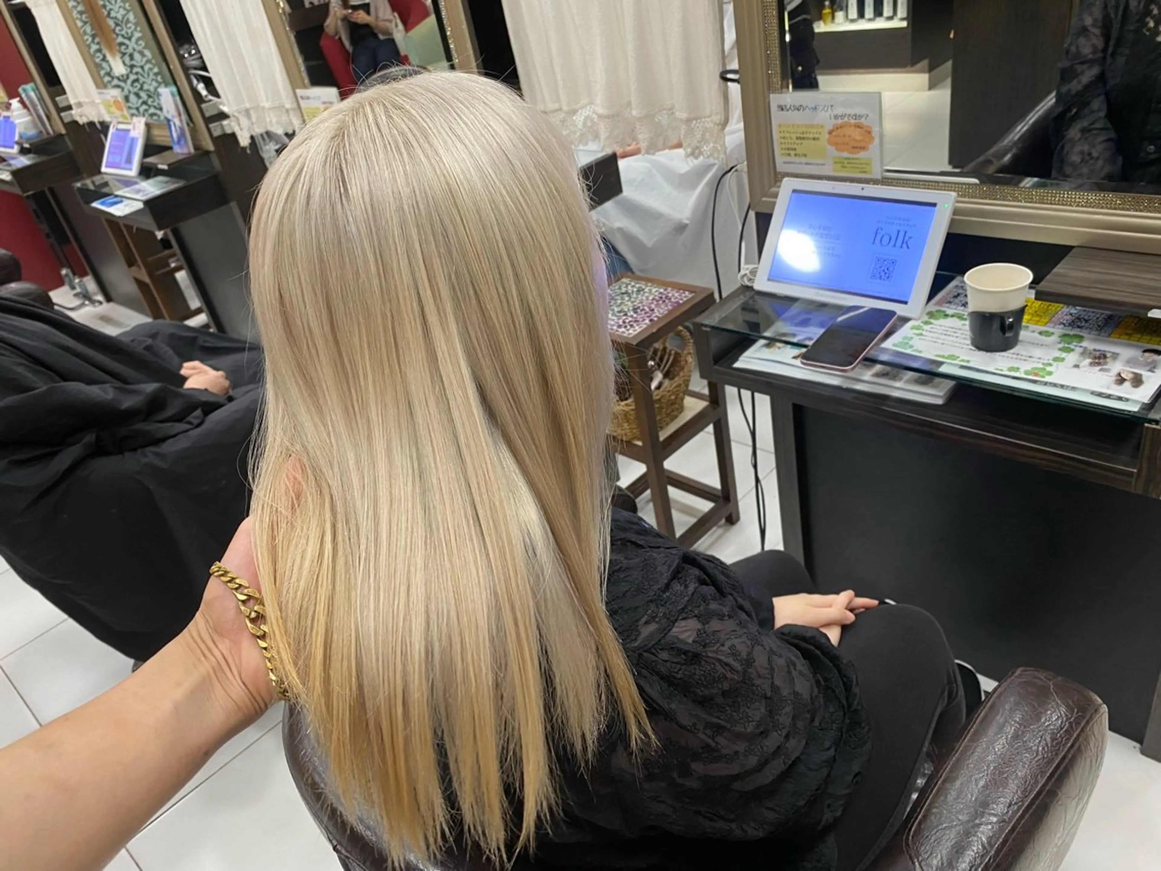 【minimo限定】うる艶⭐️超音波アイロン＋TOKIOトリートメント¥6050の写真