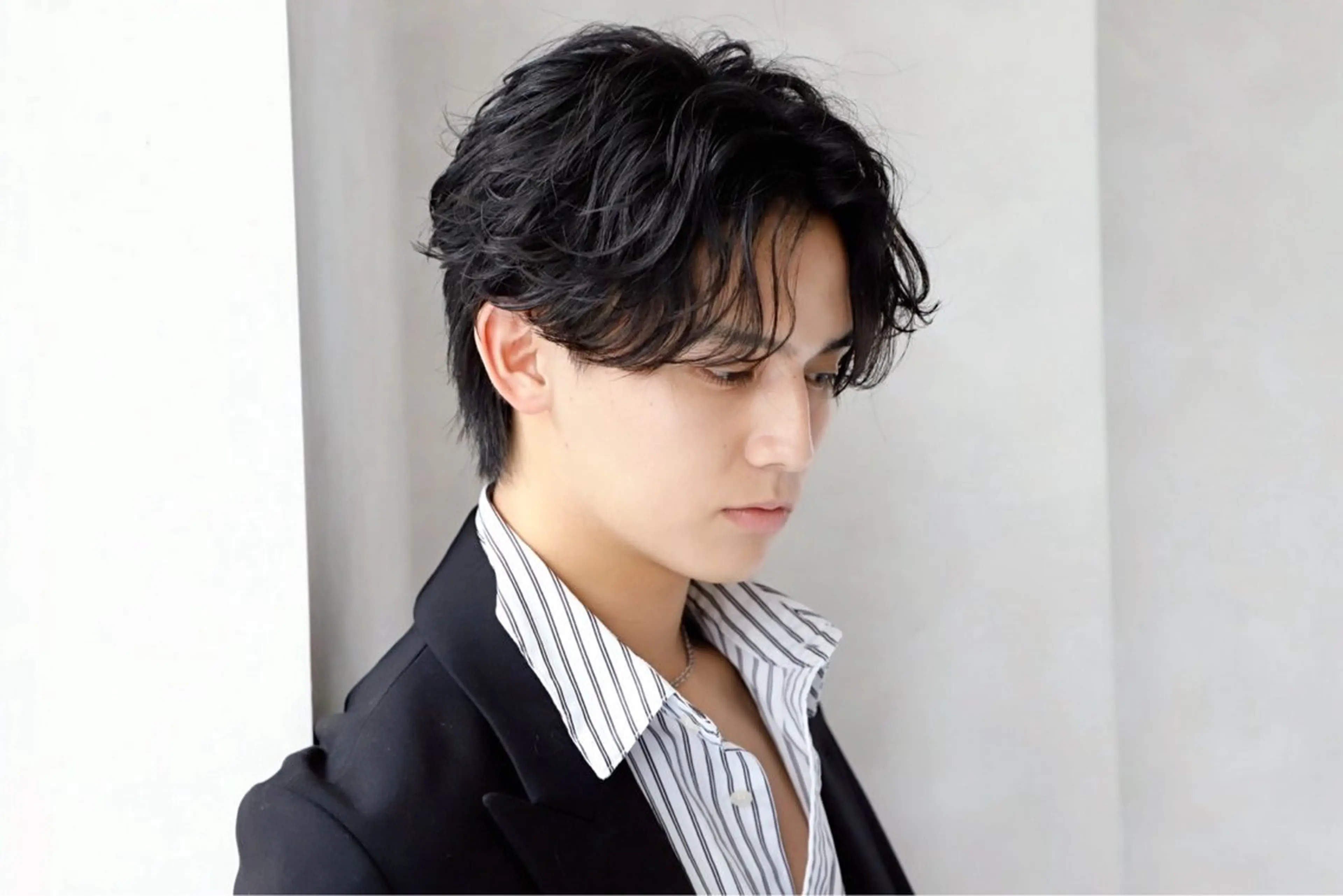 メンズ メンズパーマ カット パーマ 【公式】Men's salonLUCEYのヘアスタイル