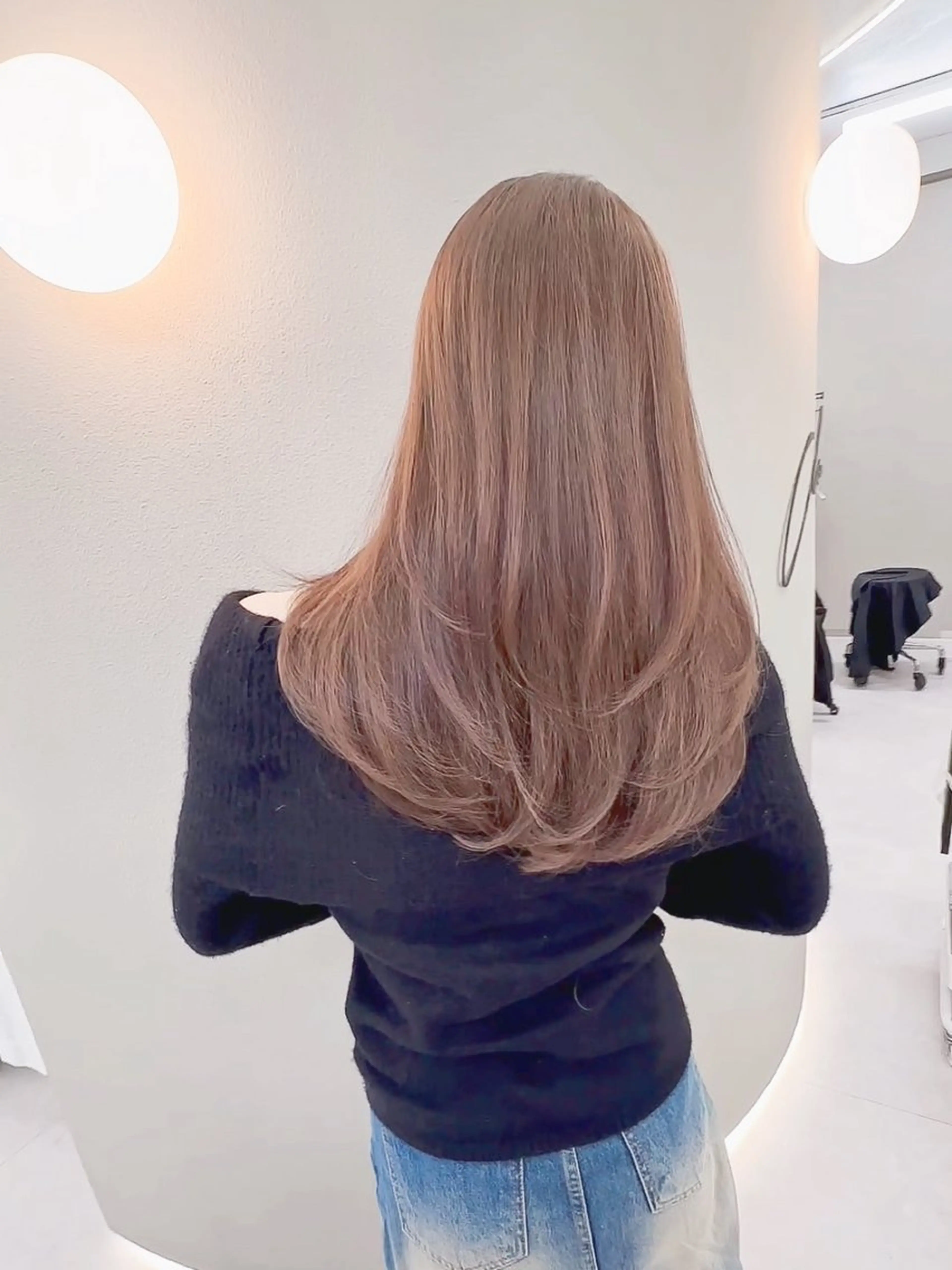 セミロング カラー ショート/レイヤー /札幌/小山内のヘアスタイル