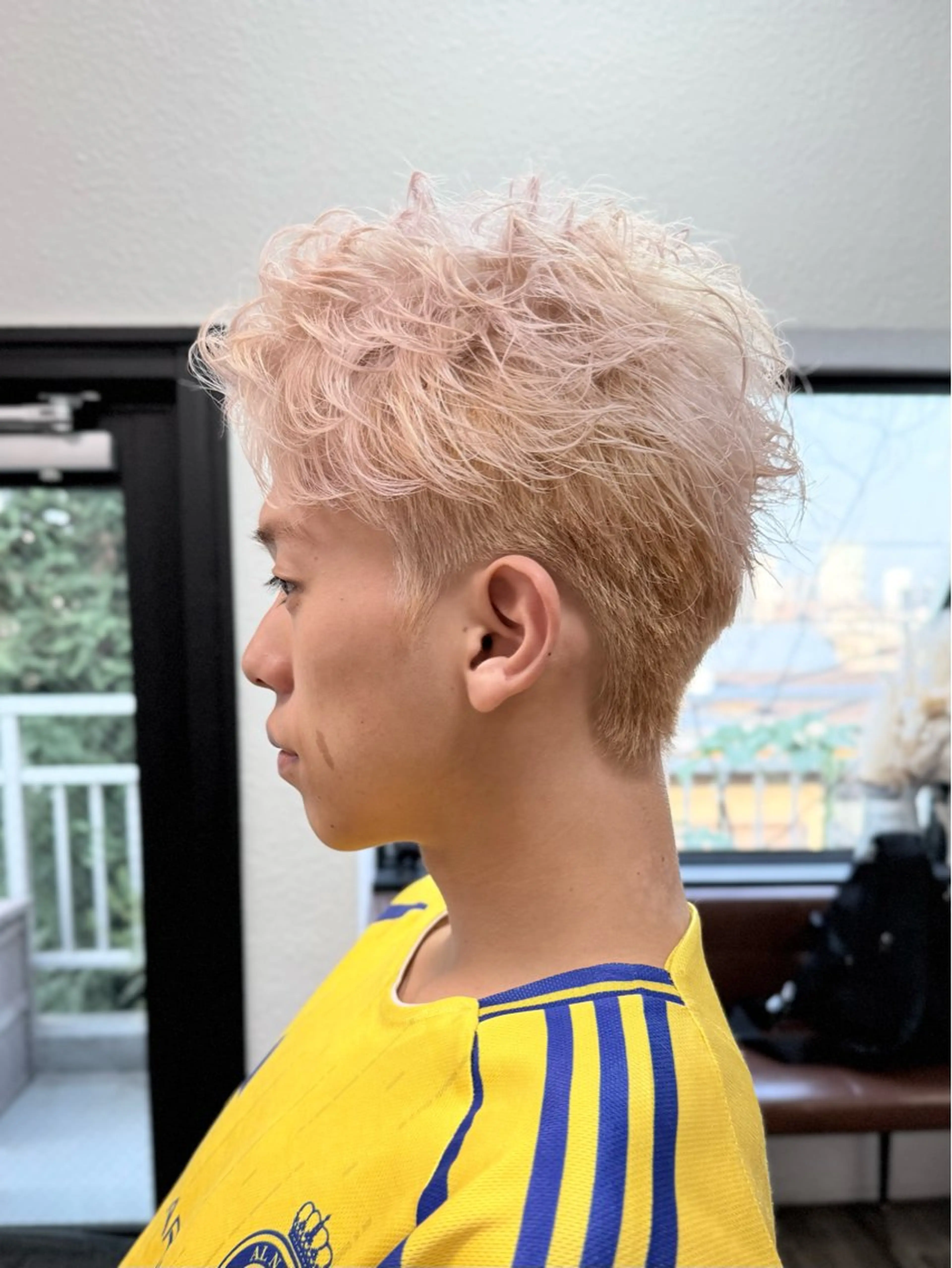 ショート カラー メンズ/スパイキー ショート/isseyのヘアスタイル