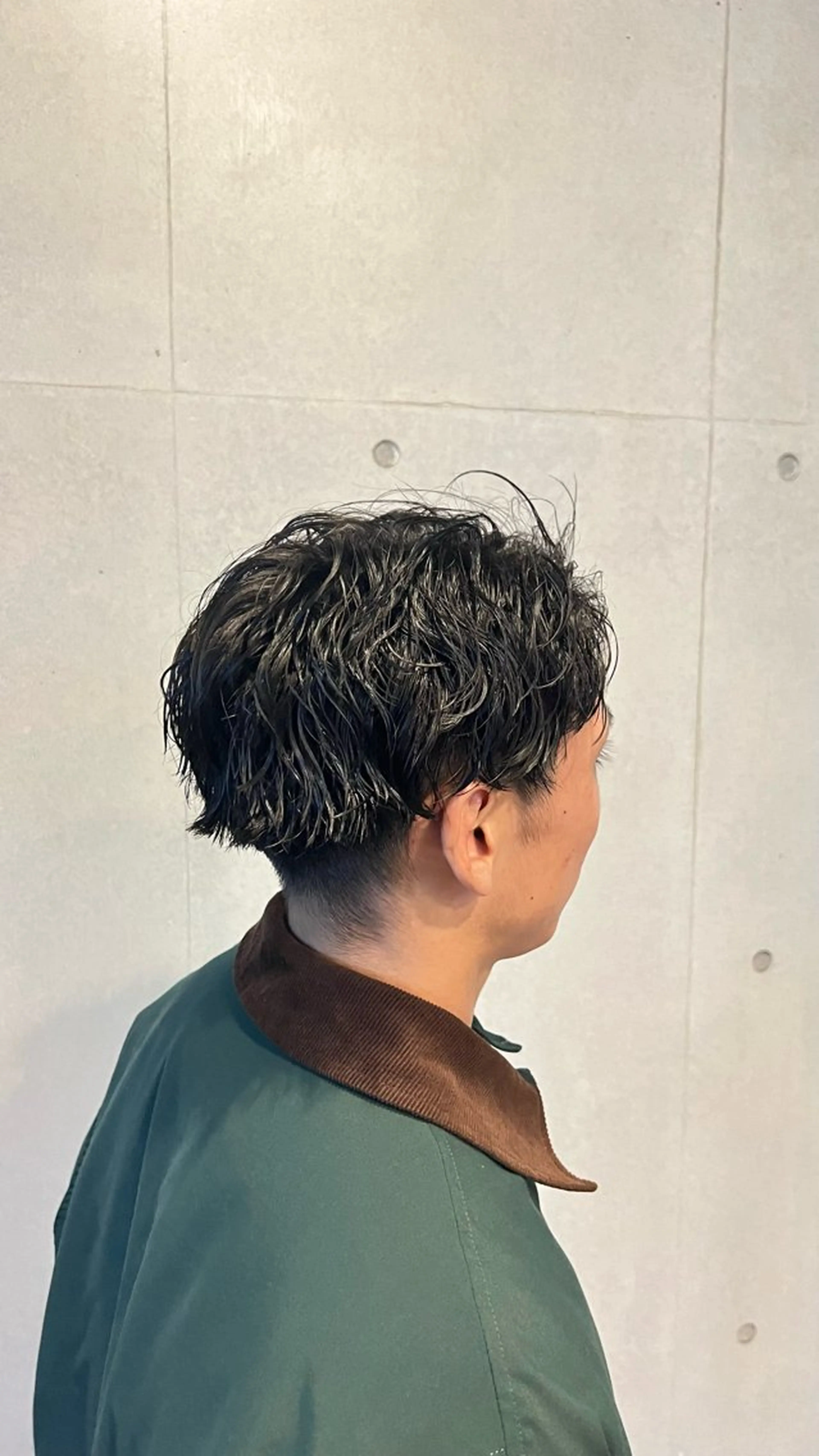 ショート パーマ メンズ カット パーマ 湘南のパーマ職人 🔥清水琉葵🔥のヘアスタイル