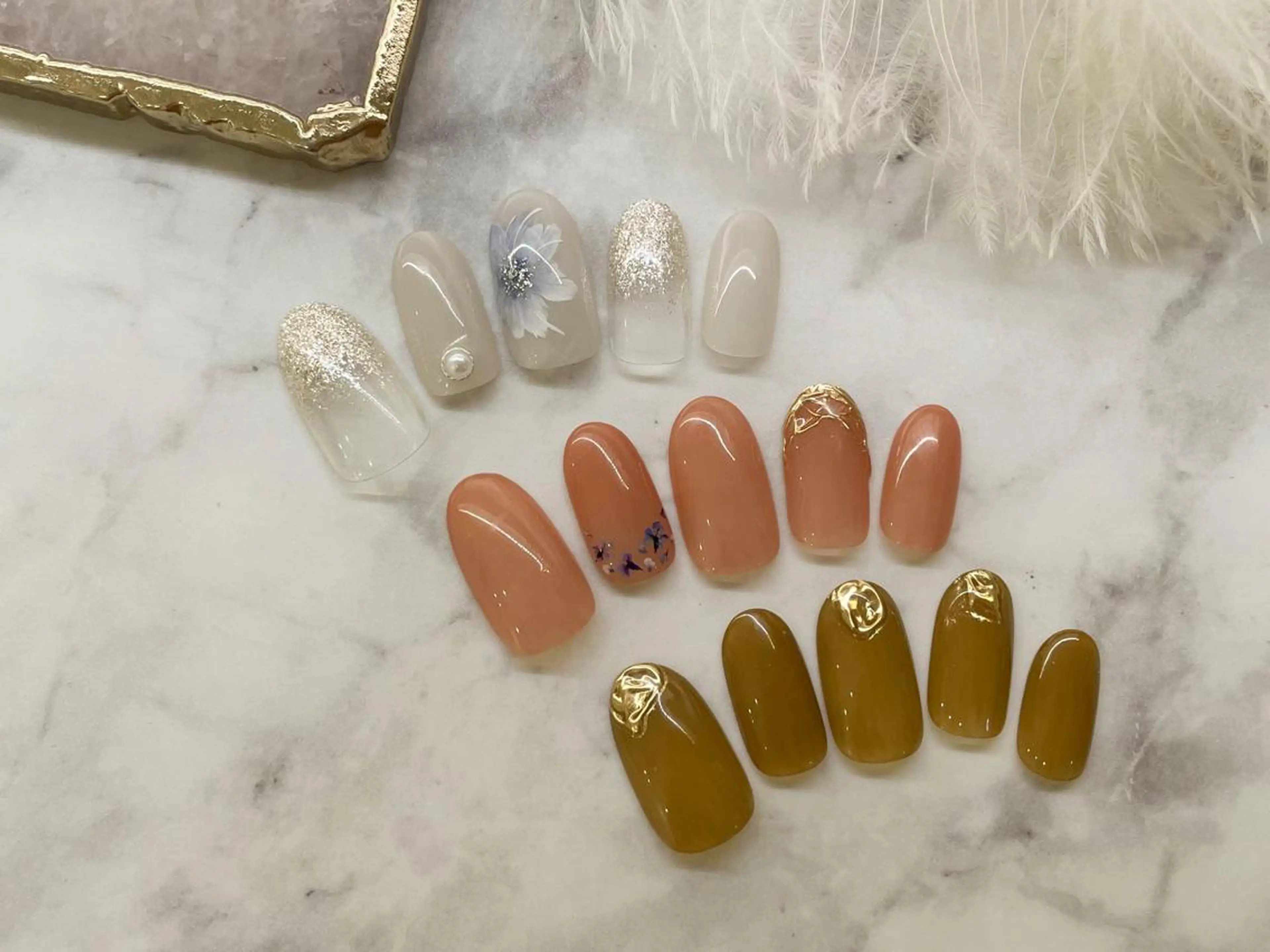 ネイル ニュアンスネイル ハンドネイル Aing nail所属・Aing nail 澤瀬のネイルデザイン