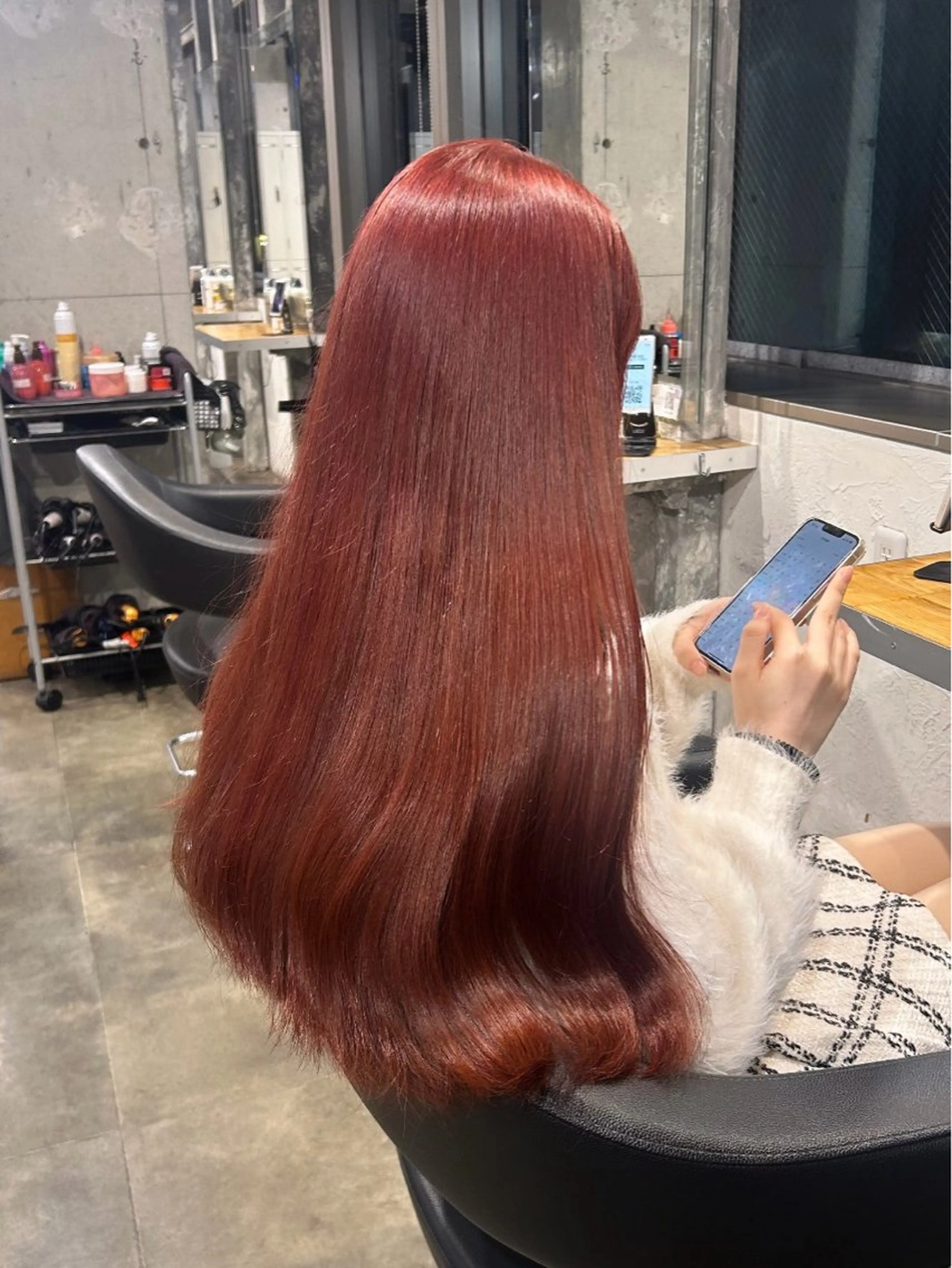 ロング カラー IS所属・横浜美容室/透明感 カラー/レイヤーのヘアスタイル