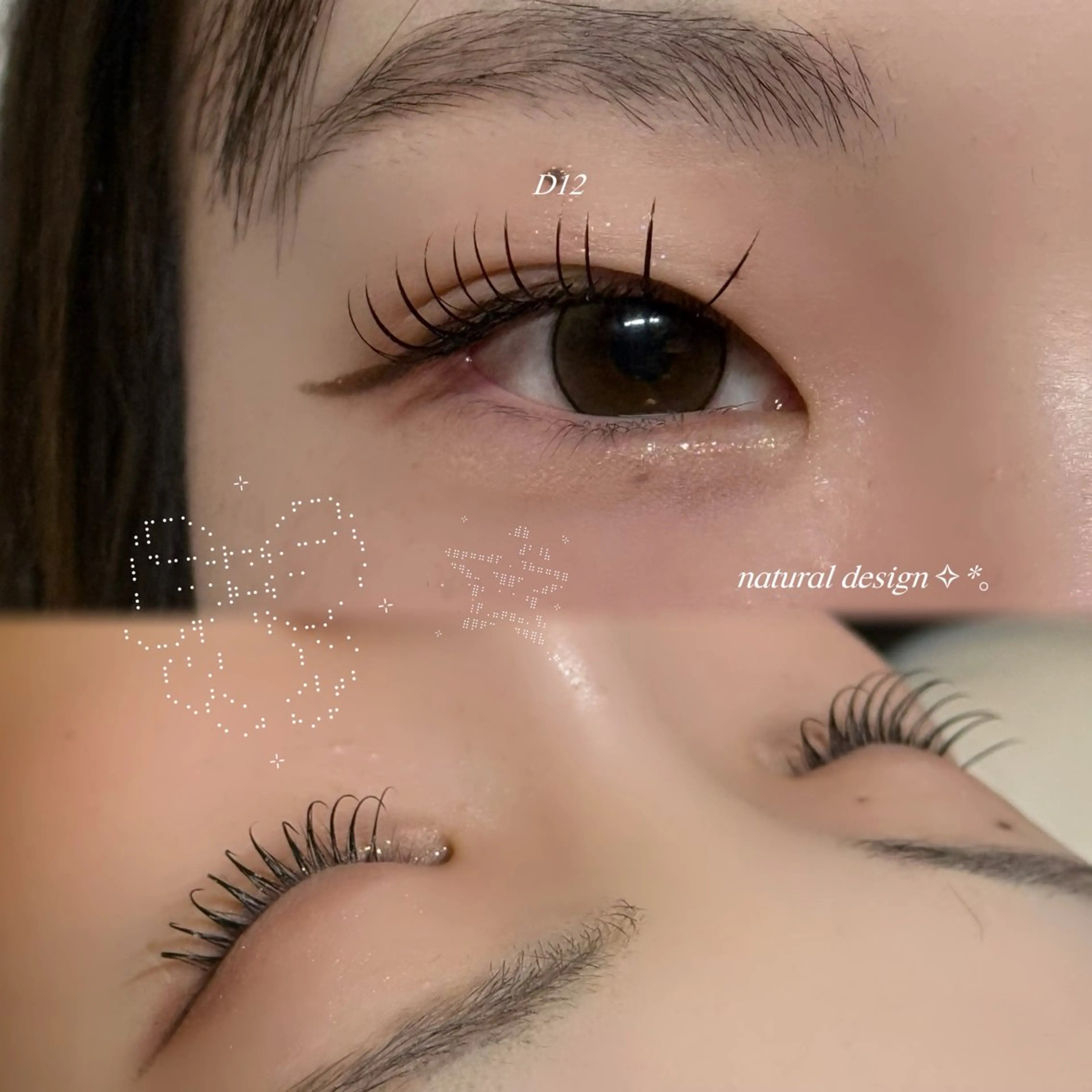 ninimo限定価格🧣♡［初回オフ・コーティング付］フラットラッシュ120本‎🤍の写真