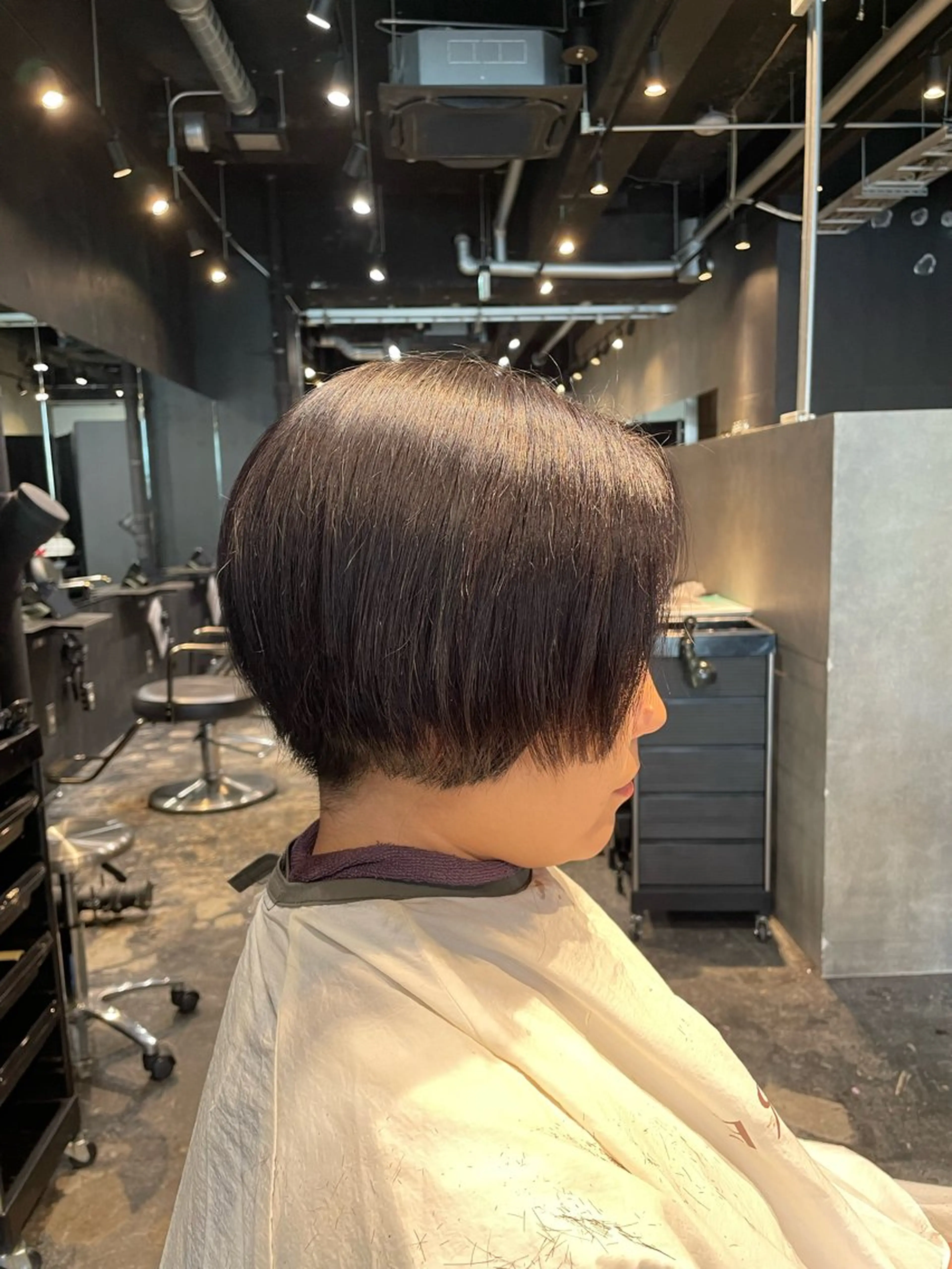 【⚠️残り1名‼️ショートスタイル限定👩】弱酸性縮毛矯正＋カットの写真