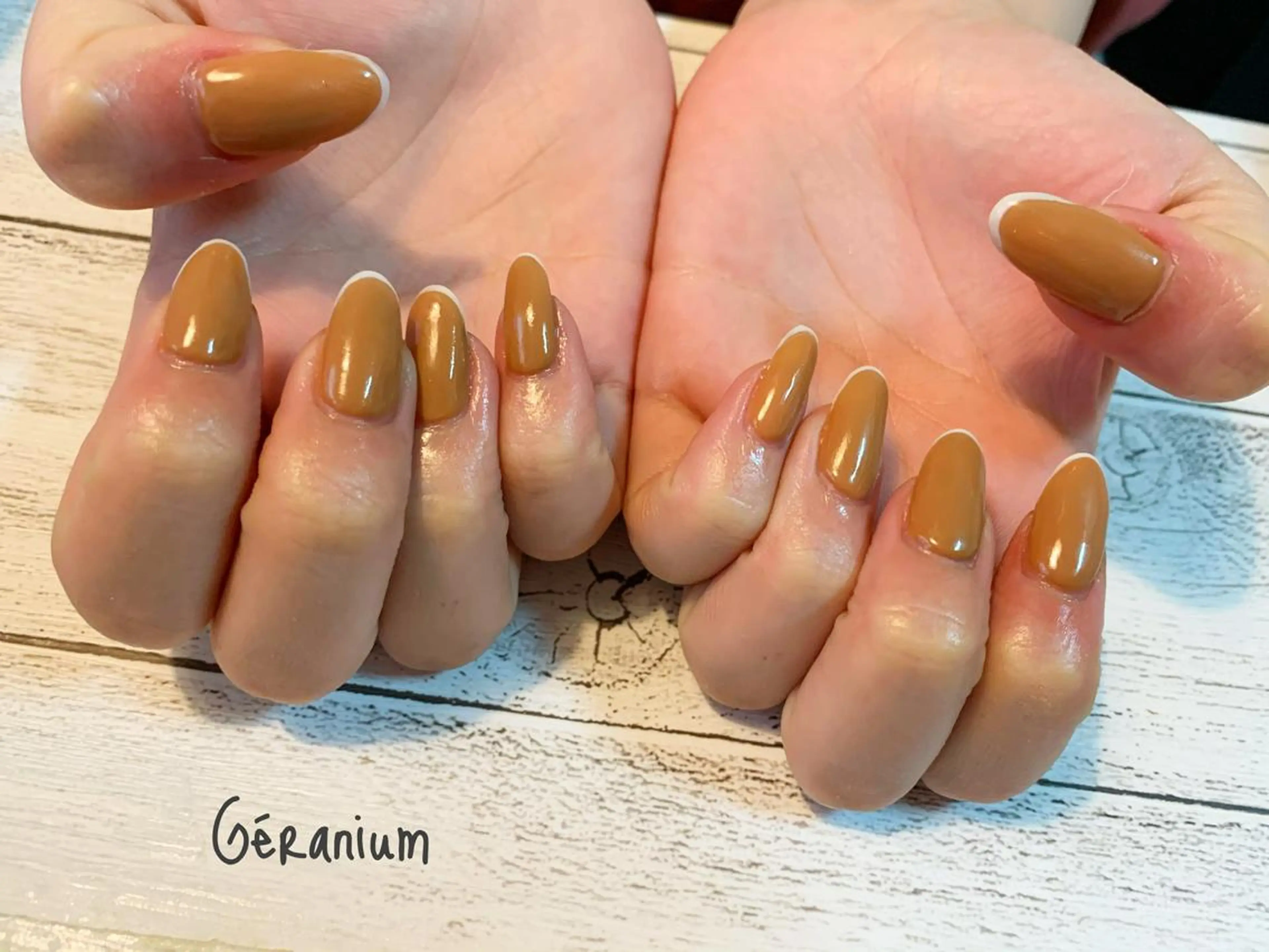 ネイル ハンドネイル フットネイル GéRanium Harukaのネイルデザイン