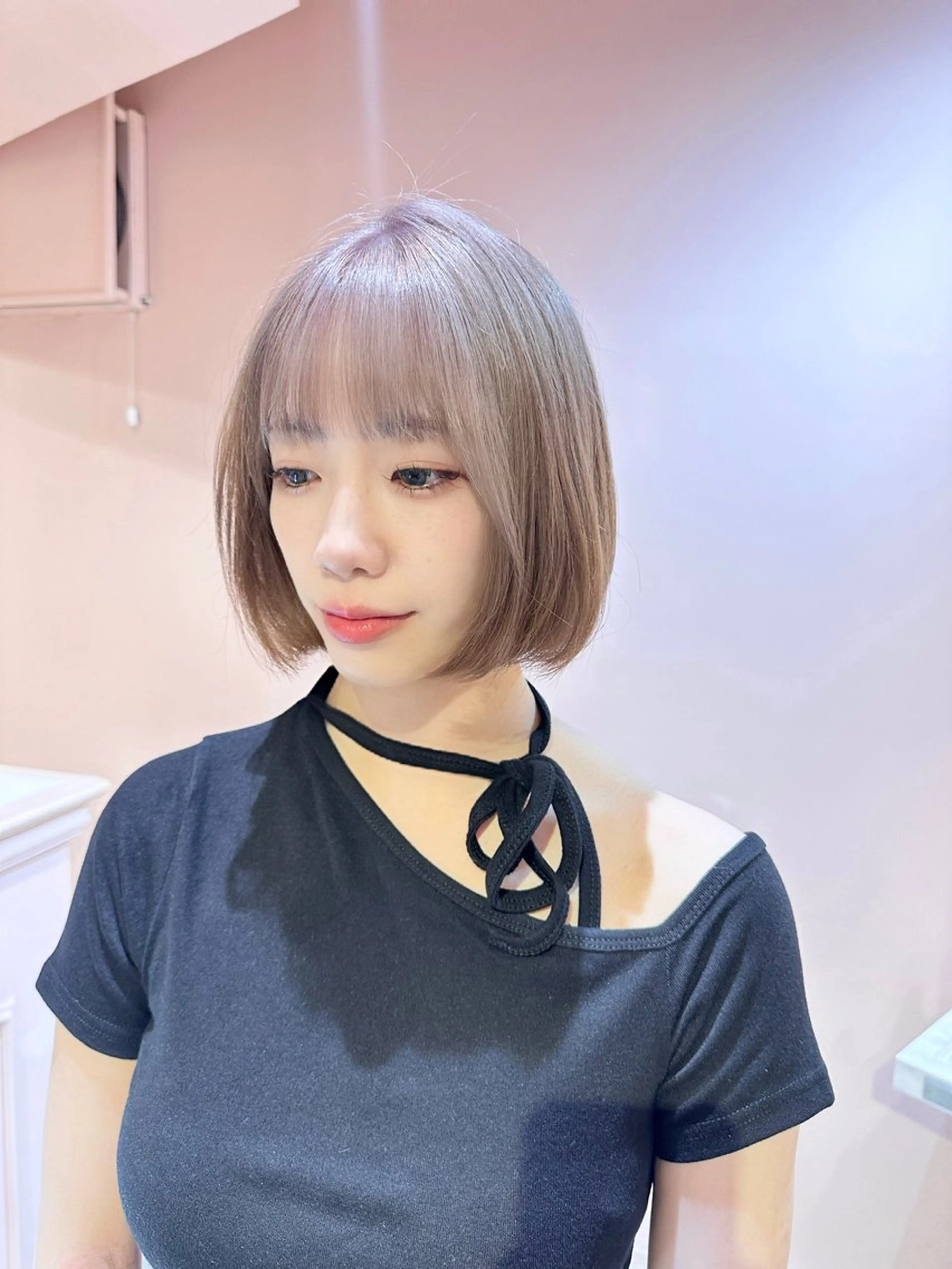 ショート 🩰横浜カットモ デル／ショート／ボブのヘアスタイル