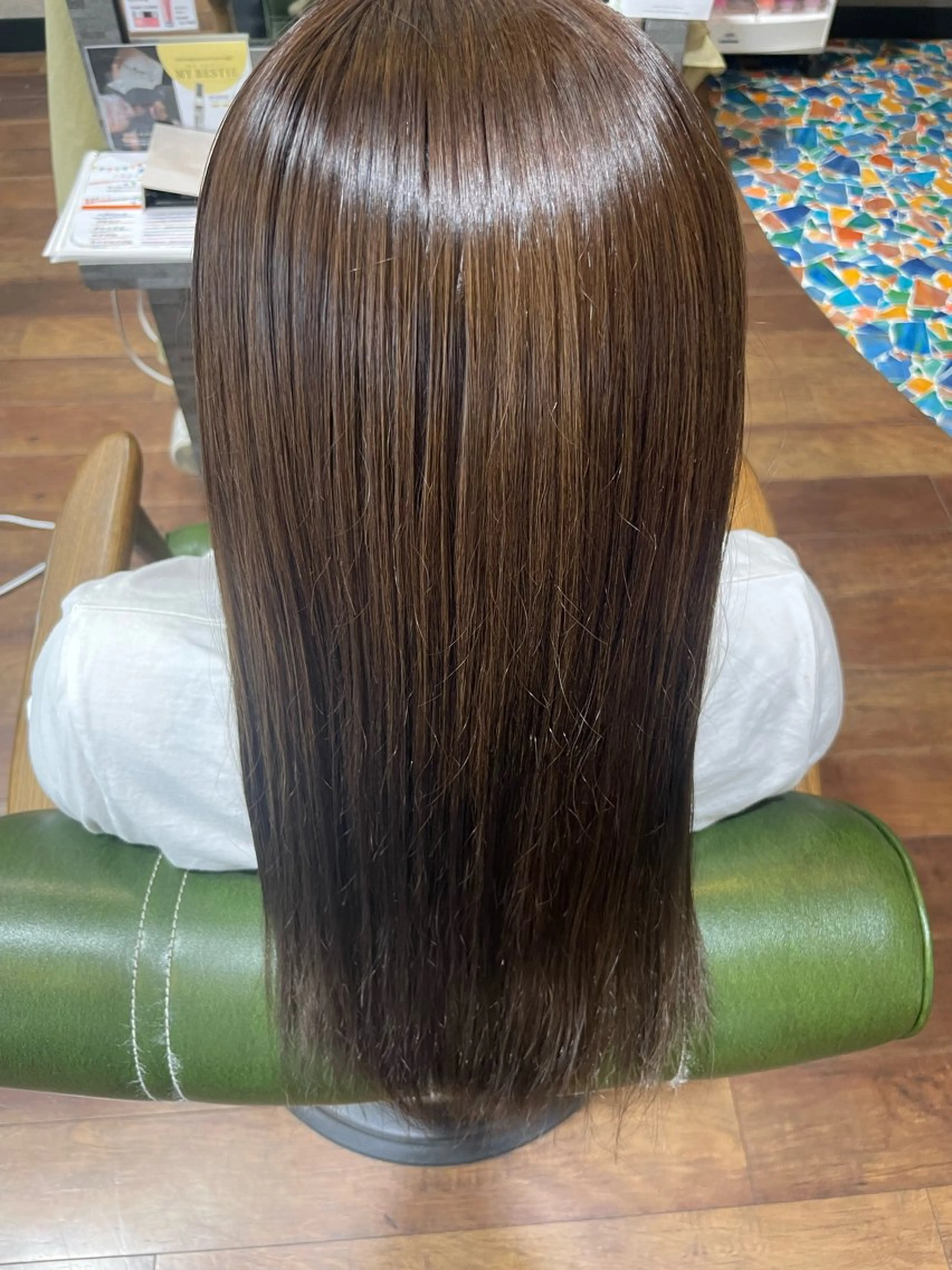 ご新規様限定！🎀人気No.2🎀カラー➕髪質改善エアンストリートメントの写真