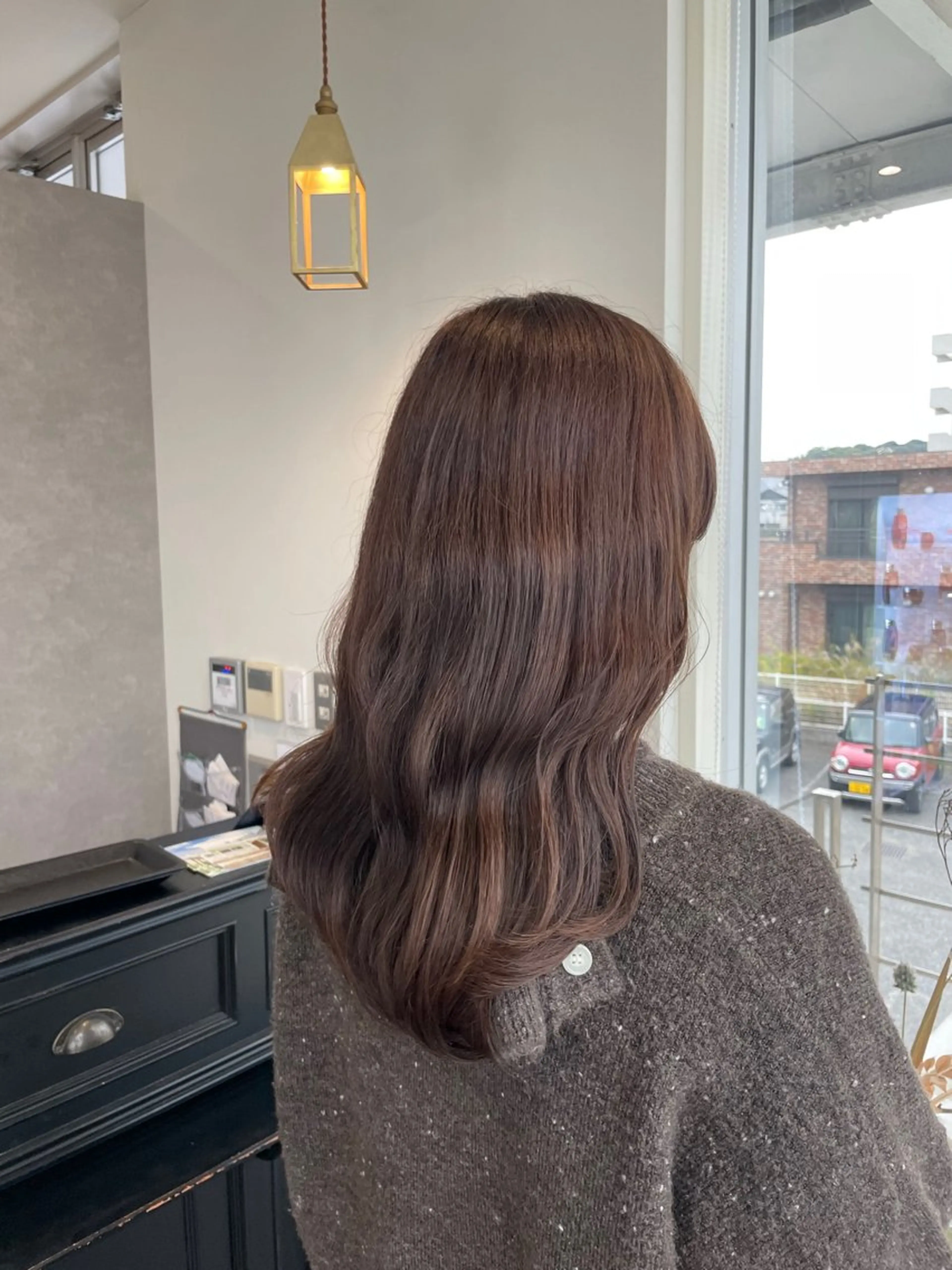 似合わせカット/透明感カラー  ※鎖骨下ロング料金の写真