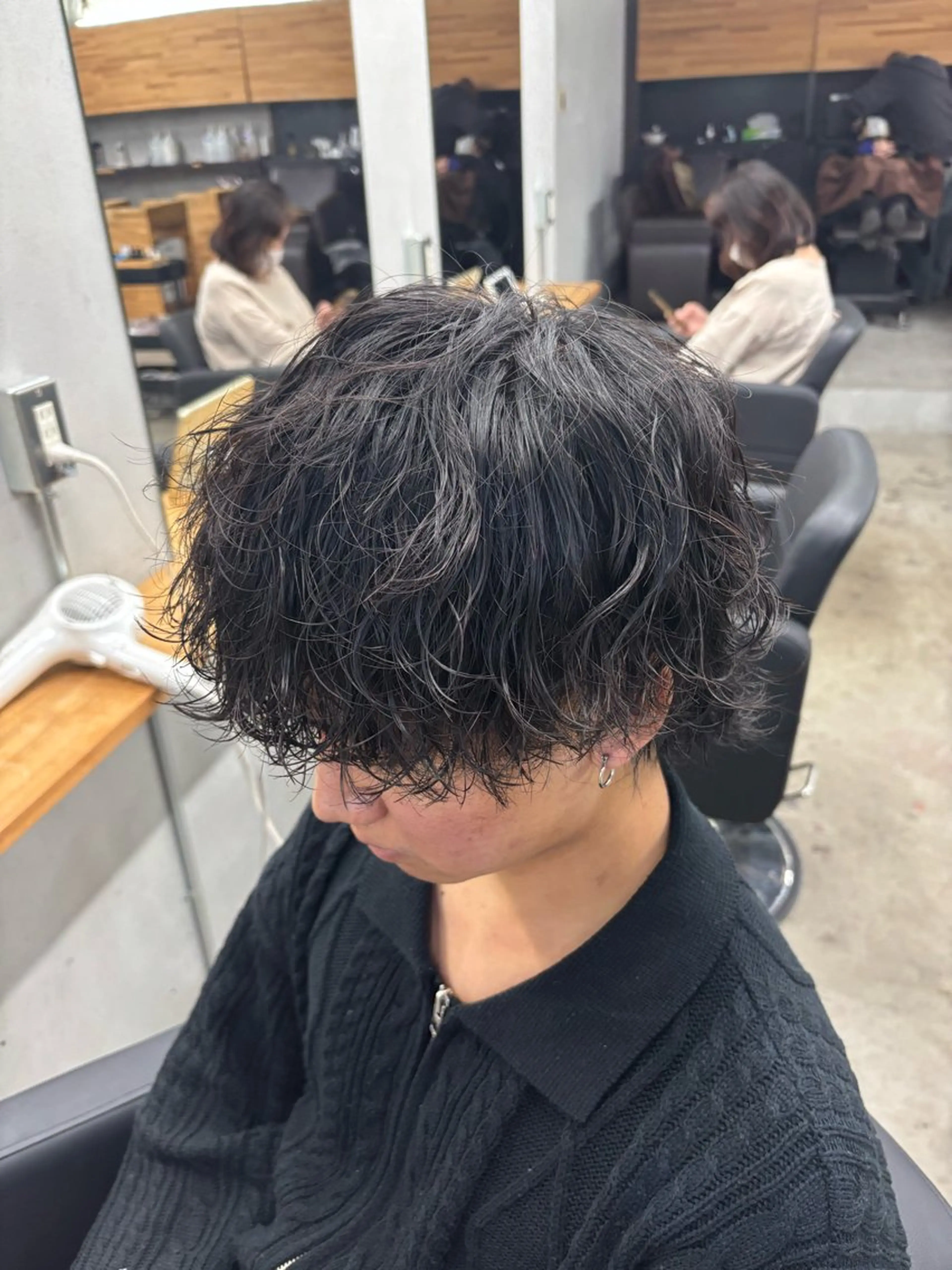 パーマ メンズ カット パーマ mono / Manatoのヘアスタイル