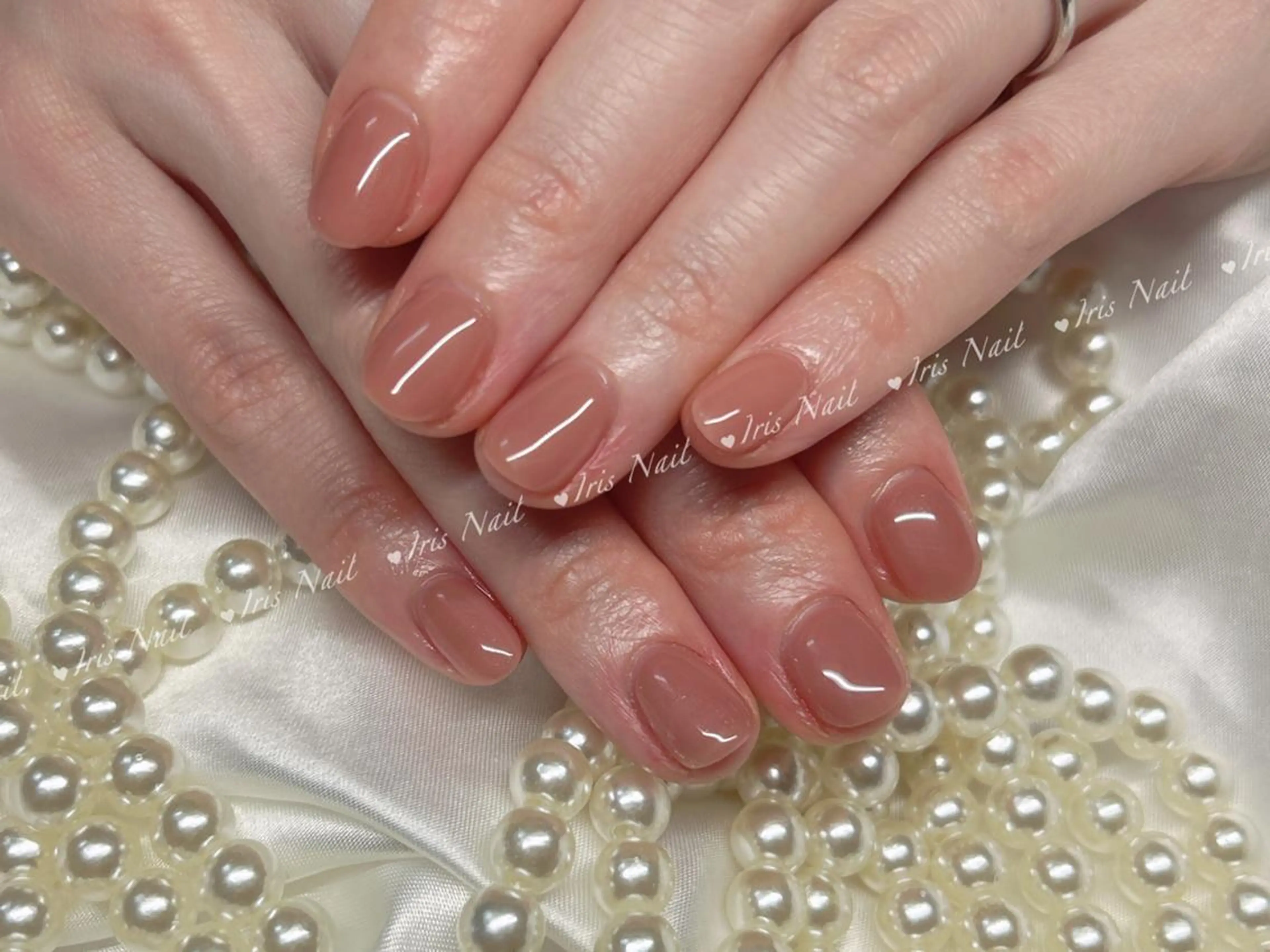 ネイル ワンカラーネイル シンプルネイル ハンドネイル ハンドケア IRIS NAIL大塚のネイルデザイン