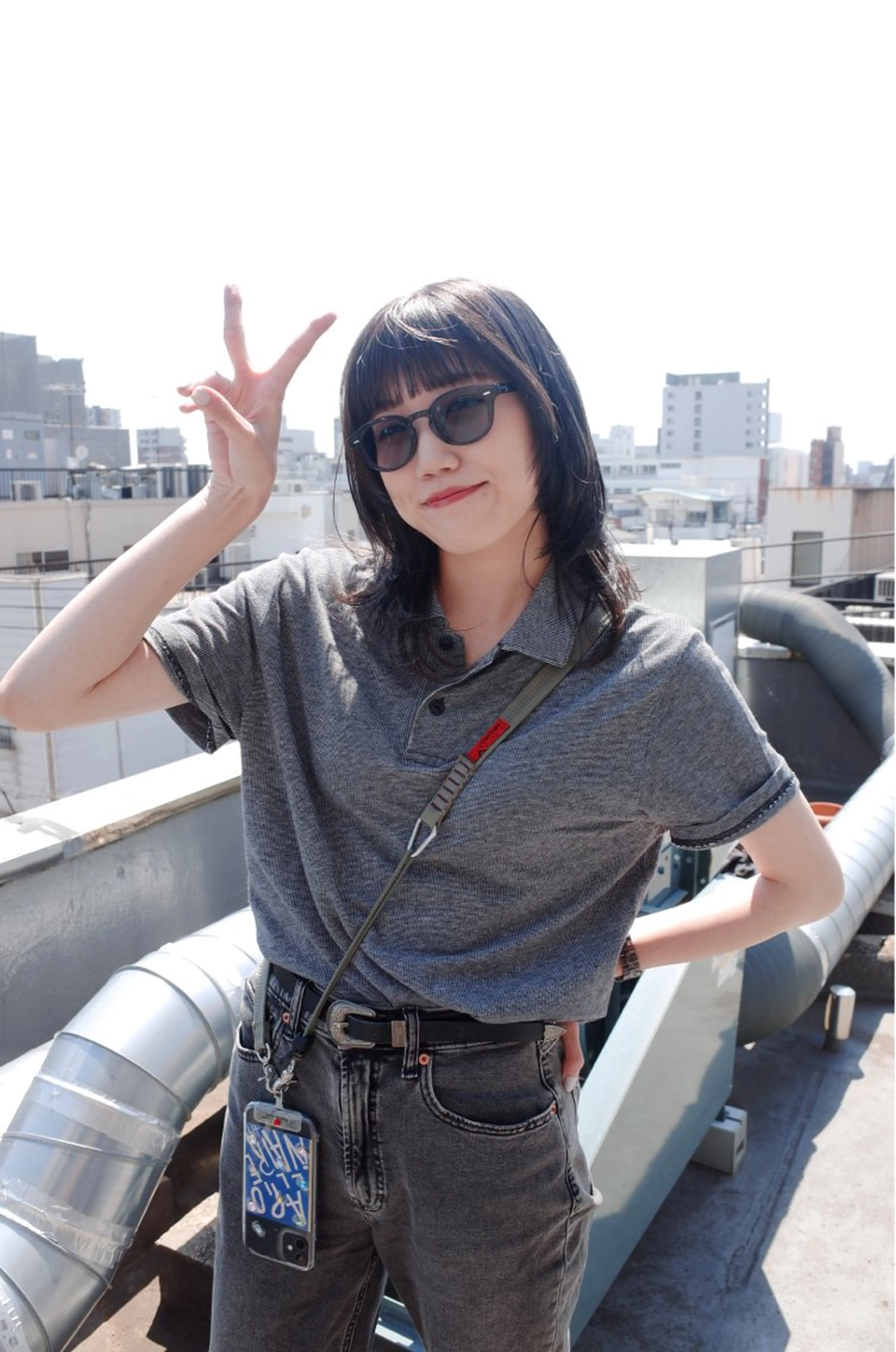 ミディアム カラー カット ヘアカラー 統括店長/ヤマモト ユウトのヘアスタイル