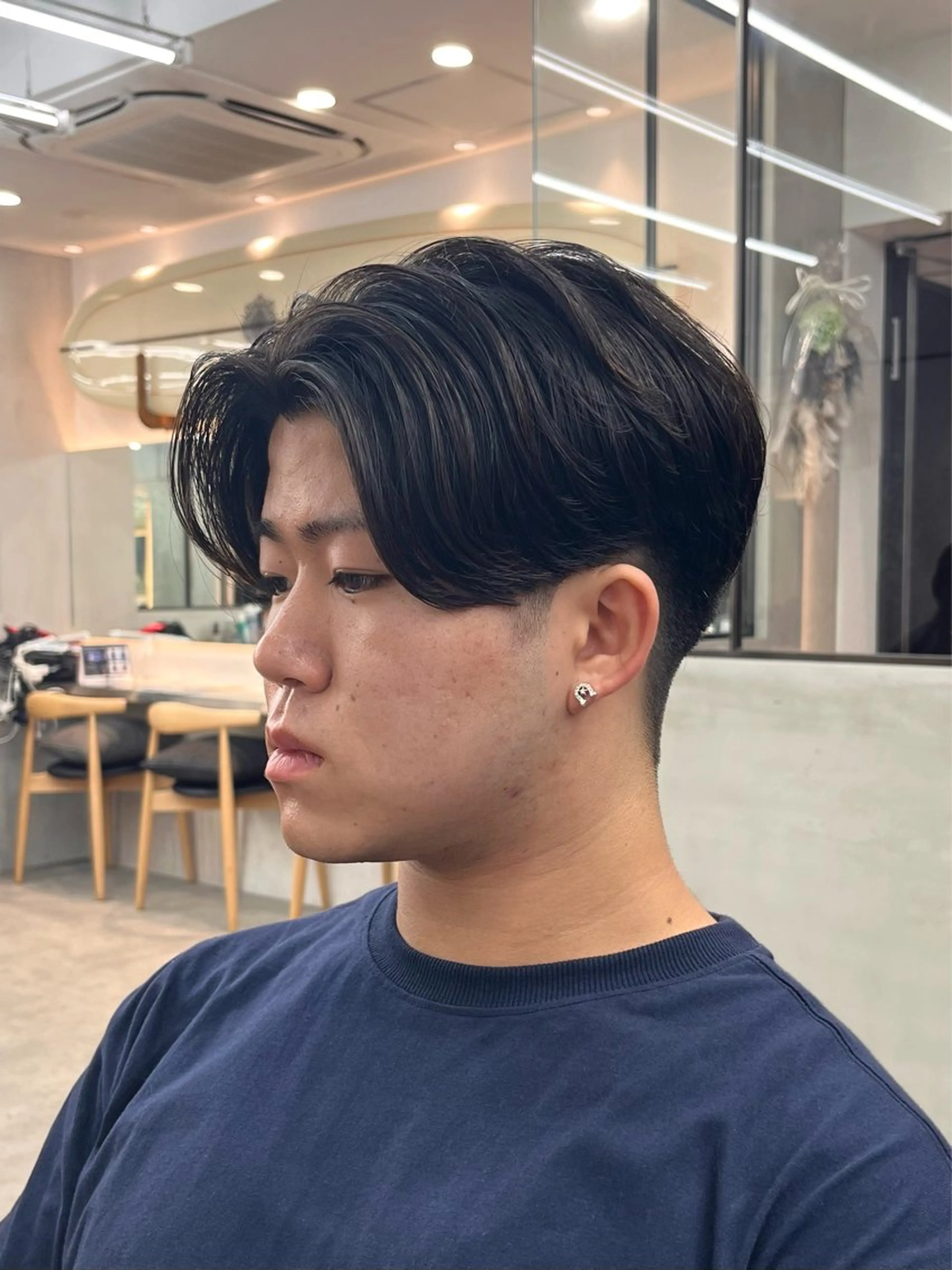 メンズ センターパート ♥️ショートボブ/ 似合わせ/美波のヘアスタイル