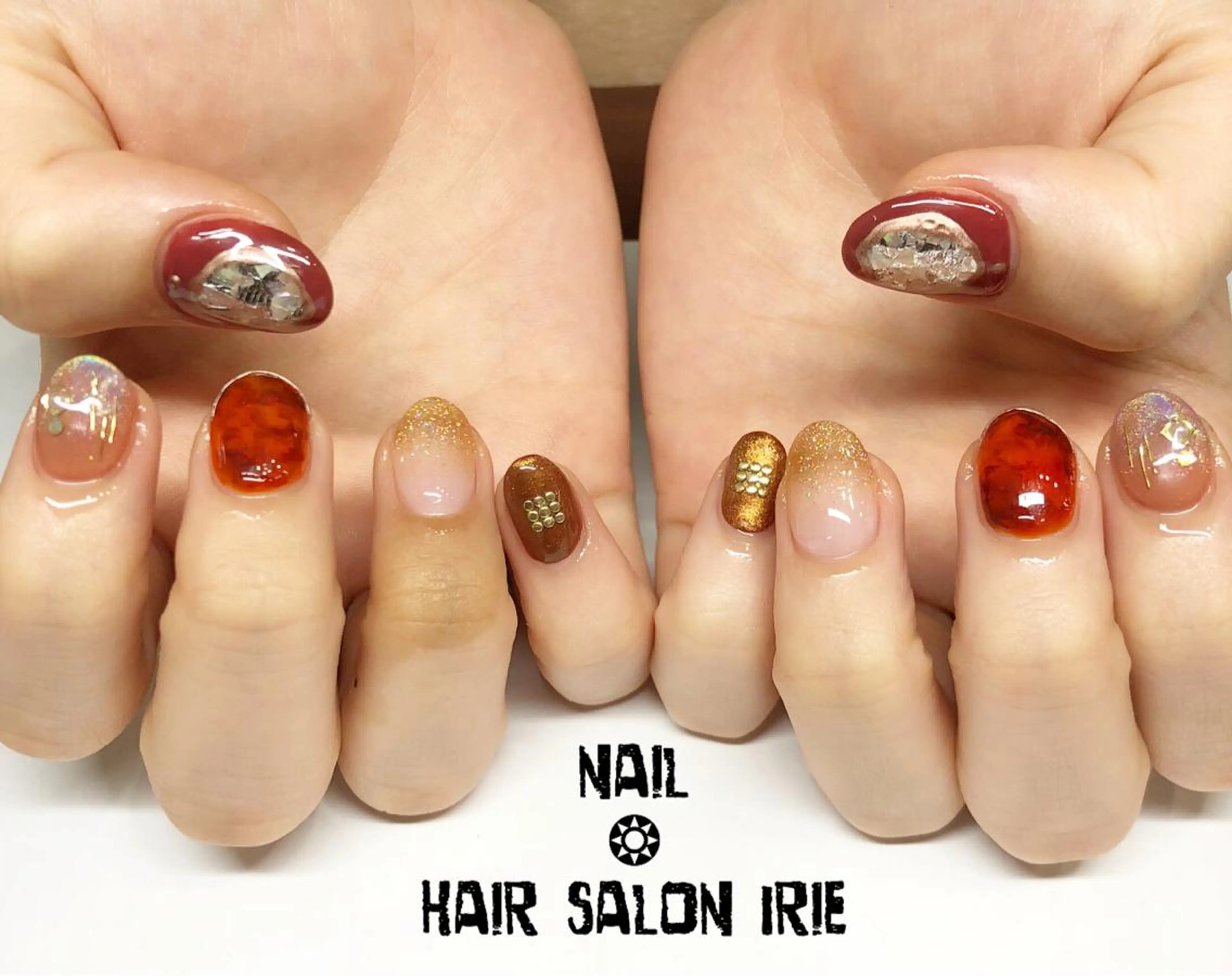 ネイル Hair salon Irie所属・與儀 知佳のネイルデザイン