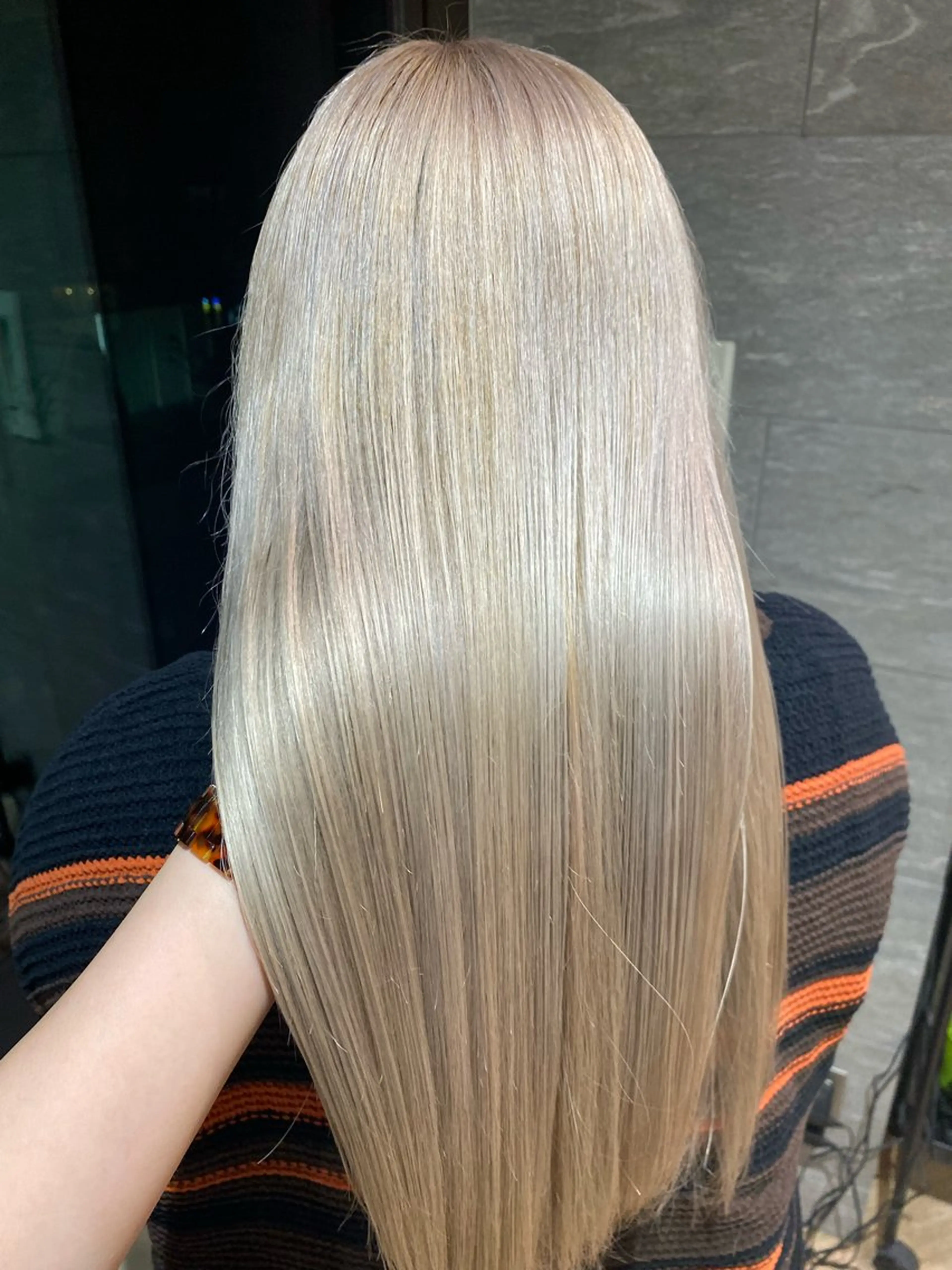 ロング カラー ブリーチ トリートメント Yamada Ami🪐のヘアスタイル