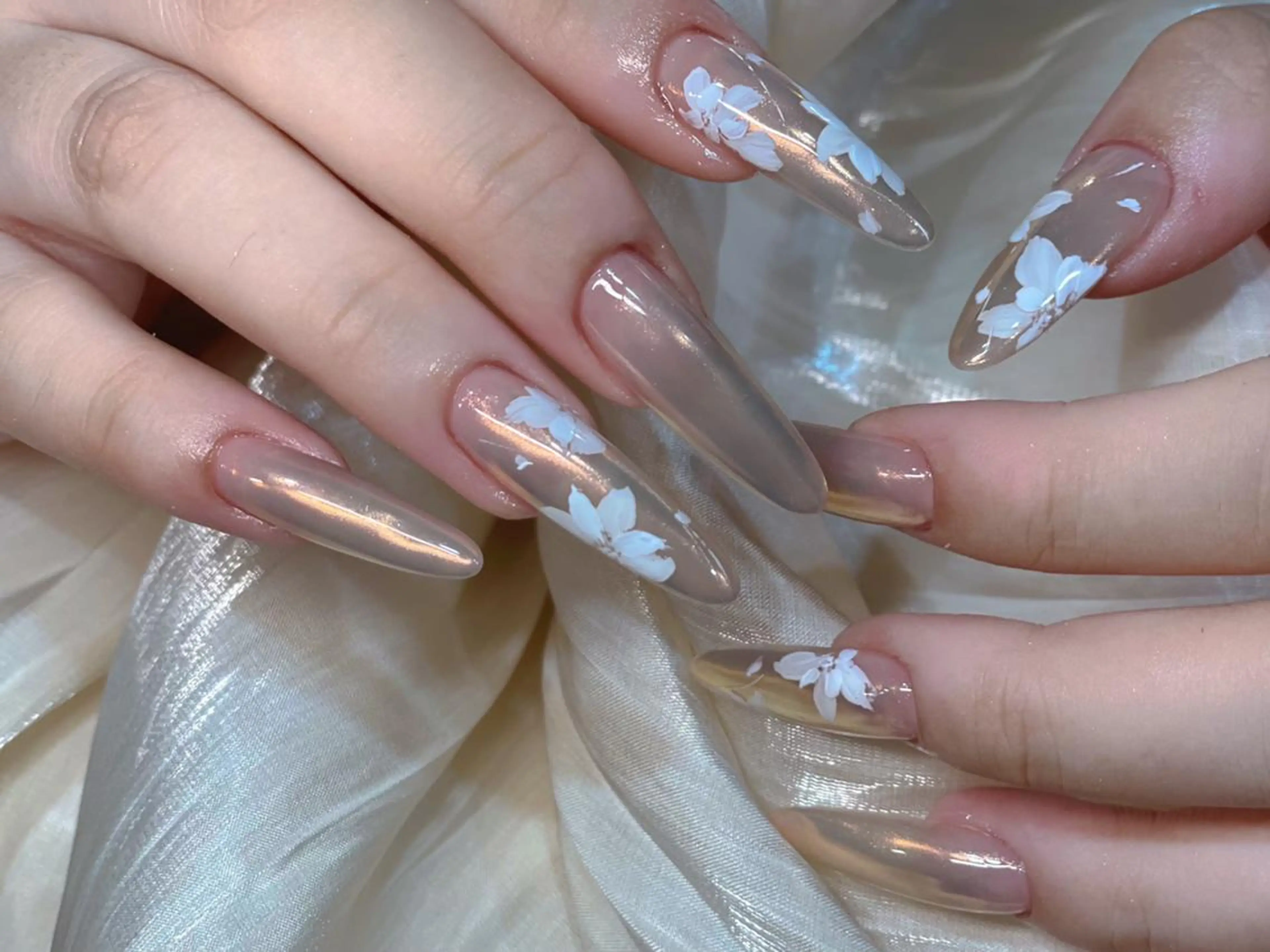 ネイル ハンドネイル MAKI💚💚💚 秋葉原.のネイルデザイン