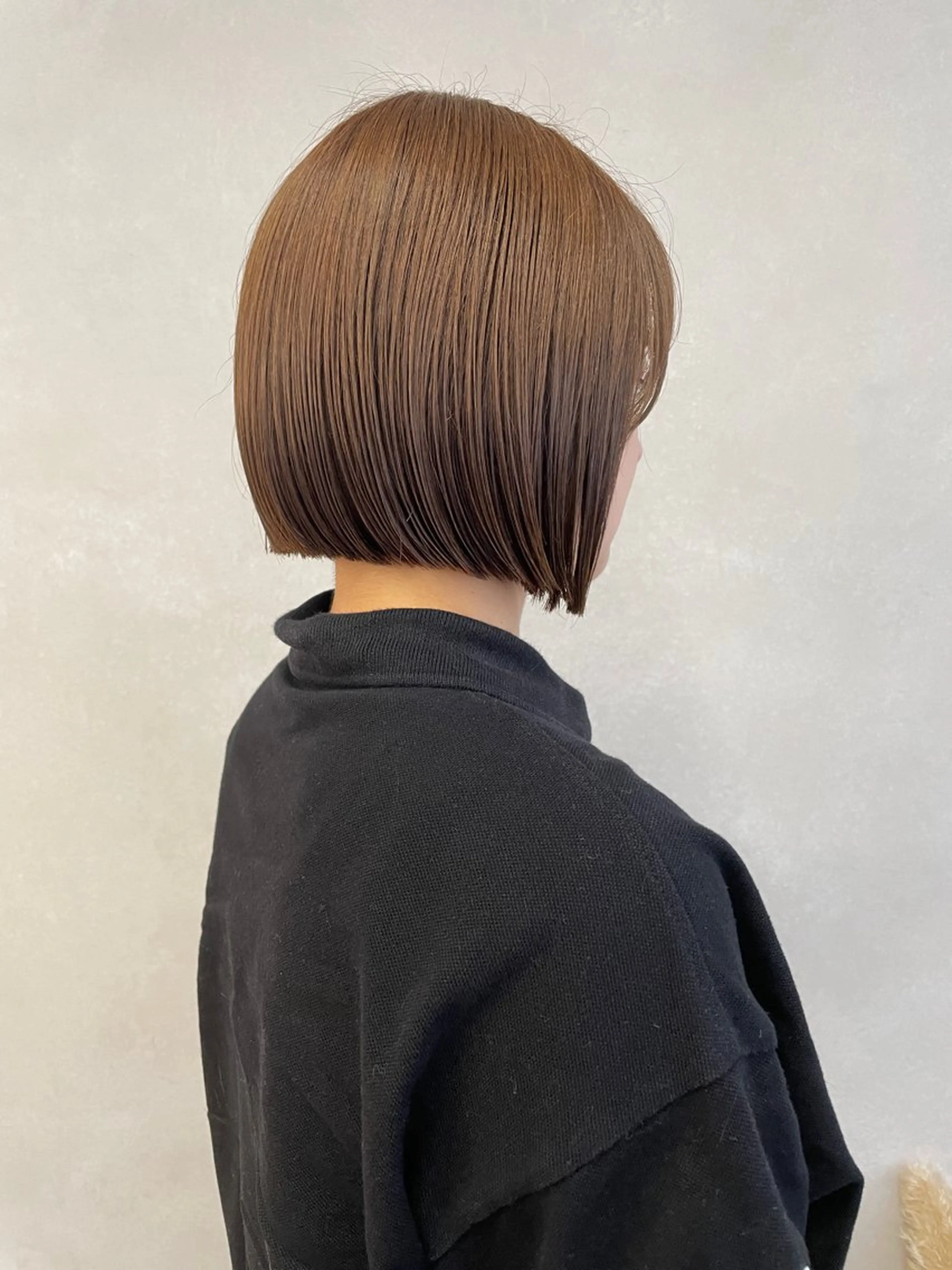 ショート カラー ベージュカラー ボブ 🫧透明感カラー/ ボブ/小笠原汐海🪽のヘアスタイル