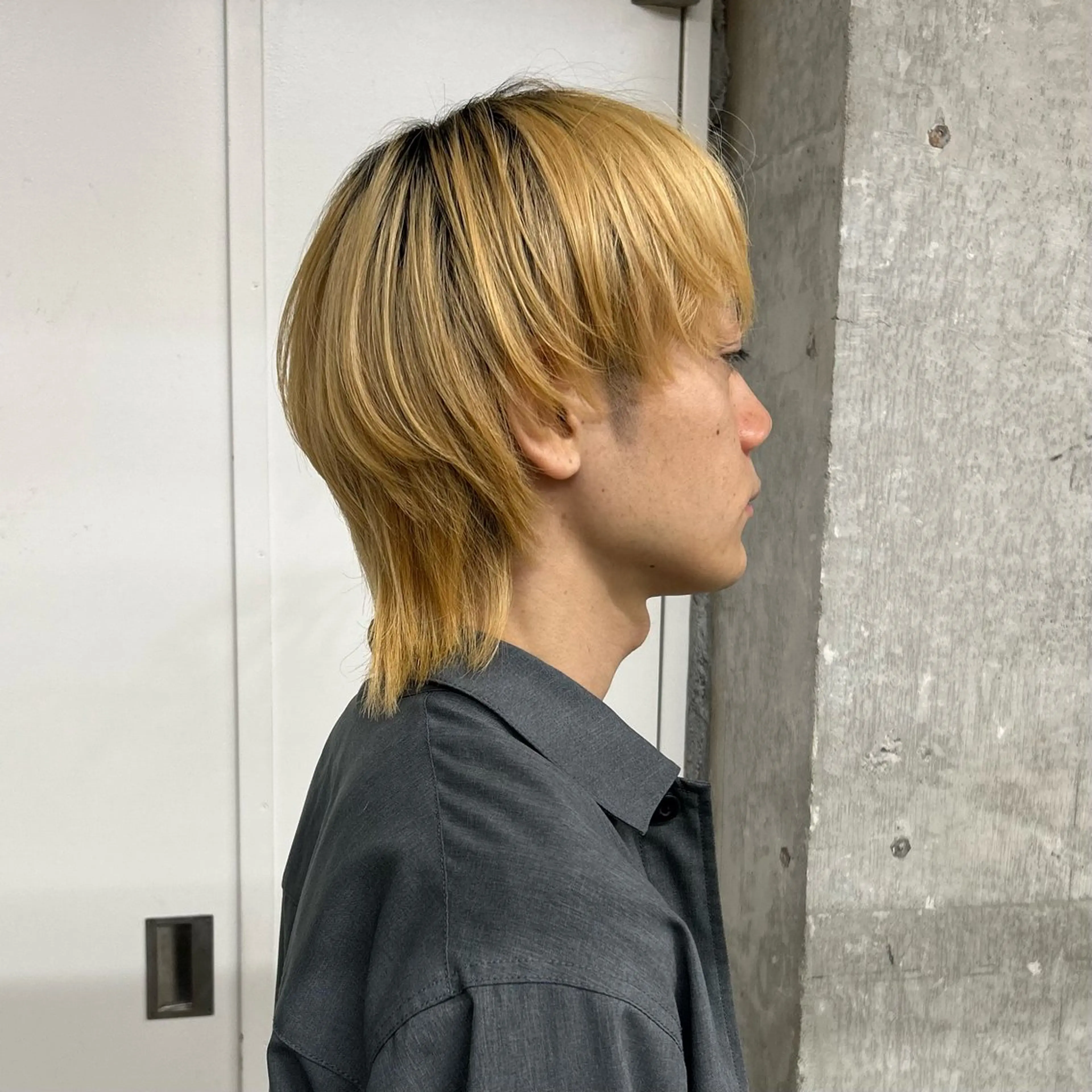 ショート 大本 メンズ/パーマのヘアスタイル