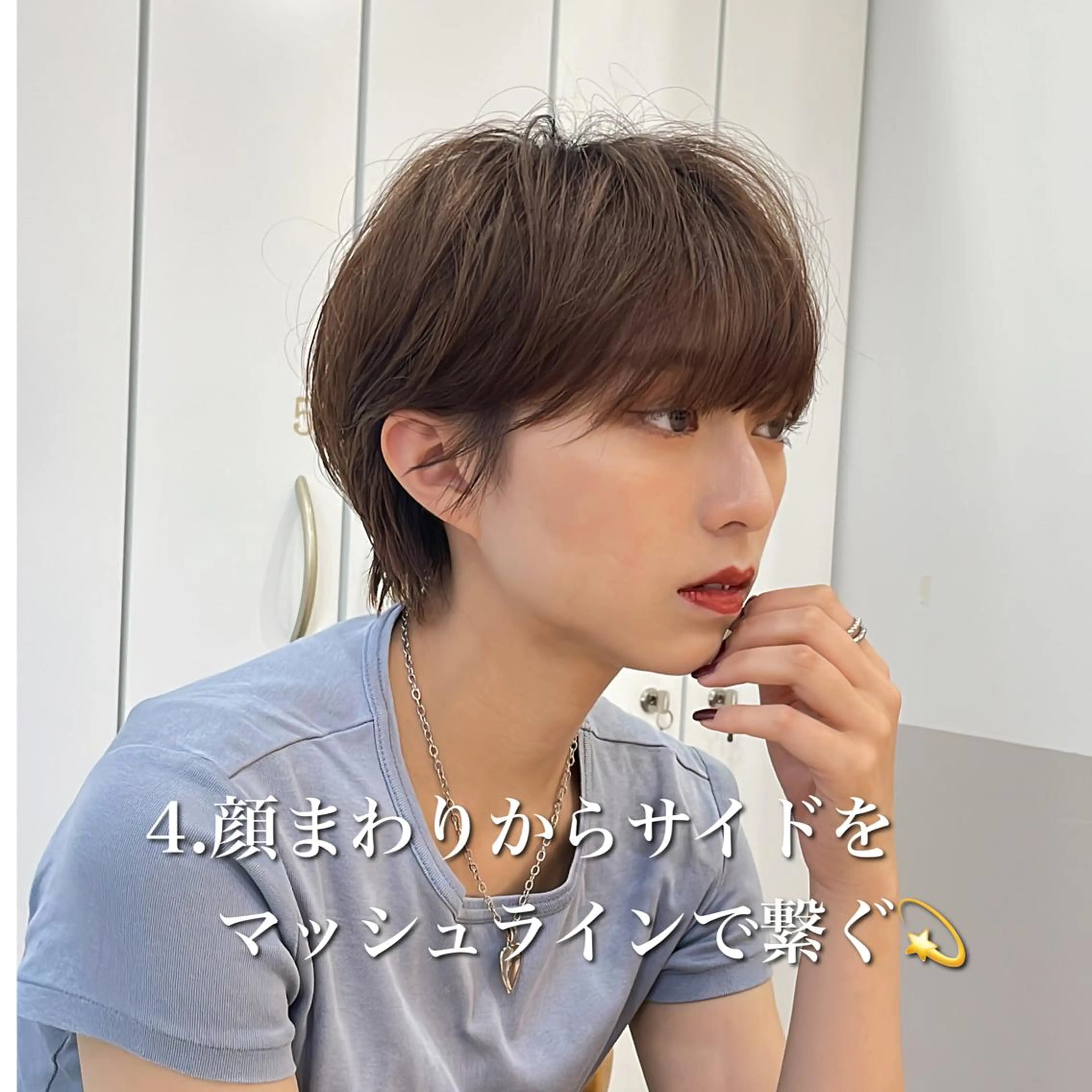 ショート 木下英治/ショート カット/銀座のヘアスタイル