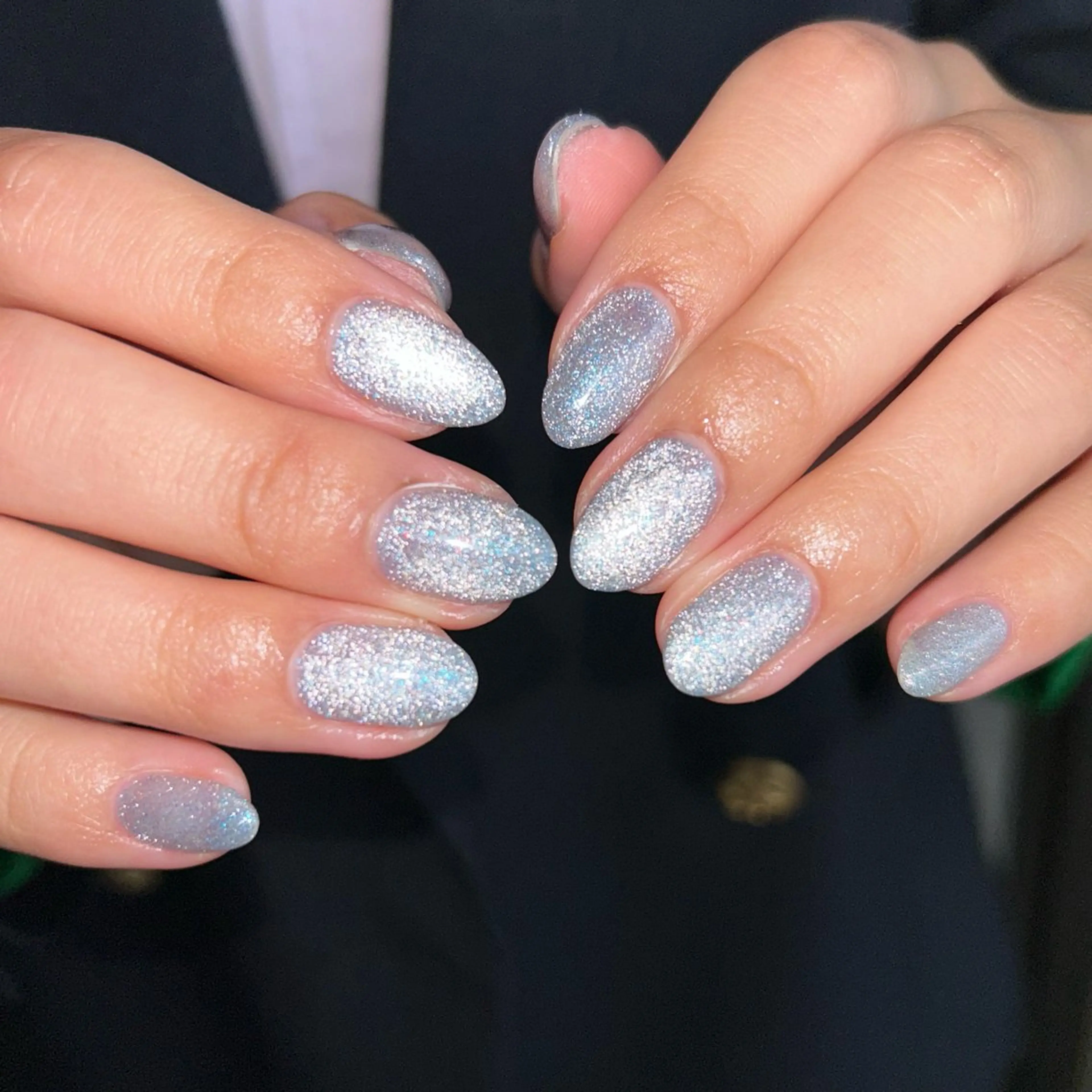 ネイル フラッシュネイル マグネットネイル オフィスネイル ワンカラーネイル シンプルネイル ハンドネイル Rihka所属・nailsalon Rihkaのネイルデザイン