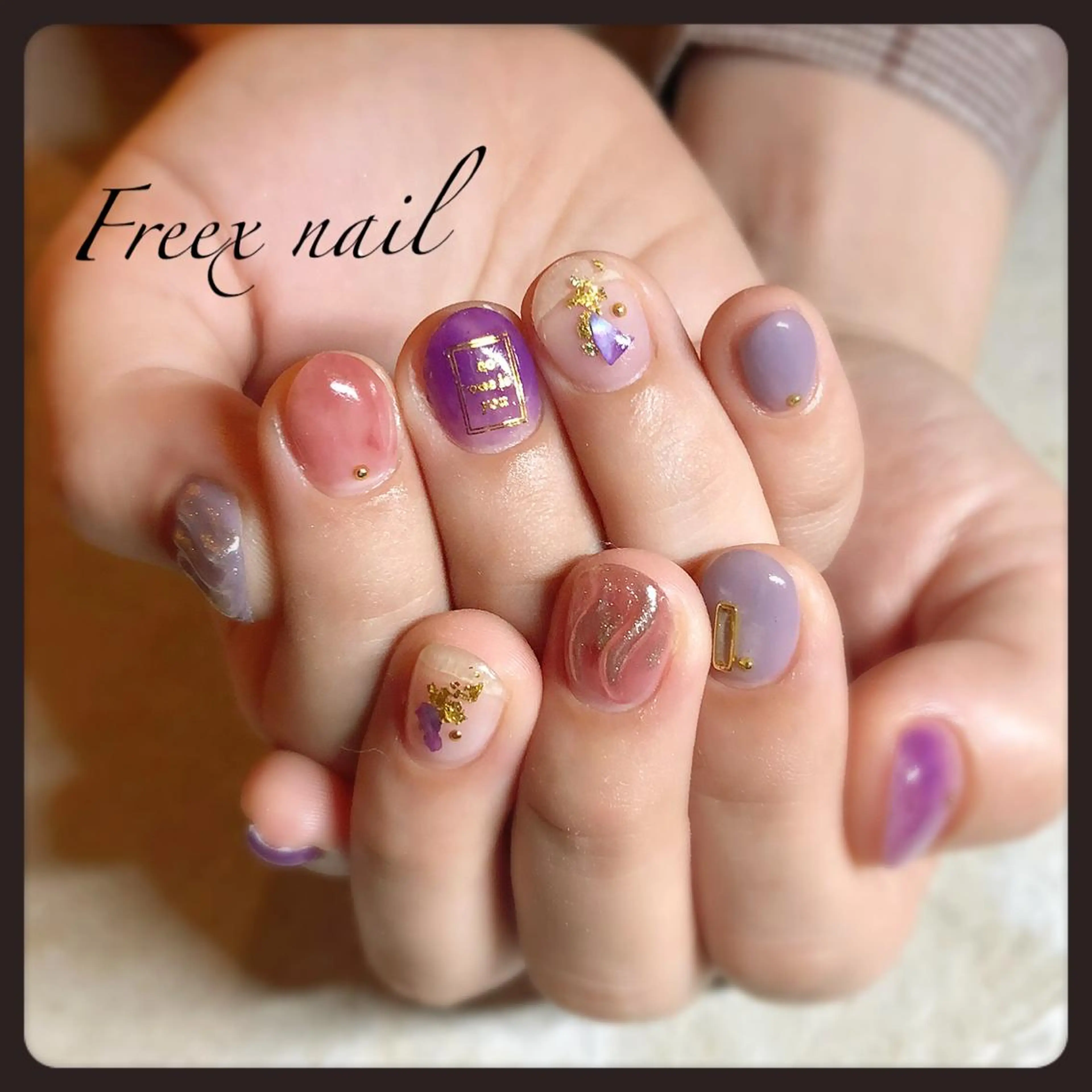 ネイル Freex nail所属・freex nail /ニュアンス/個性派のネイルデザイン