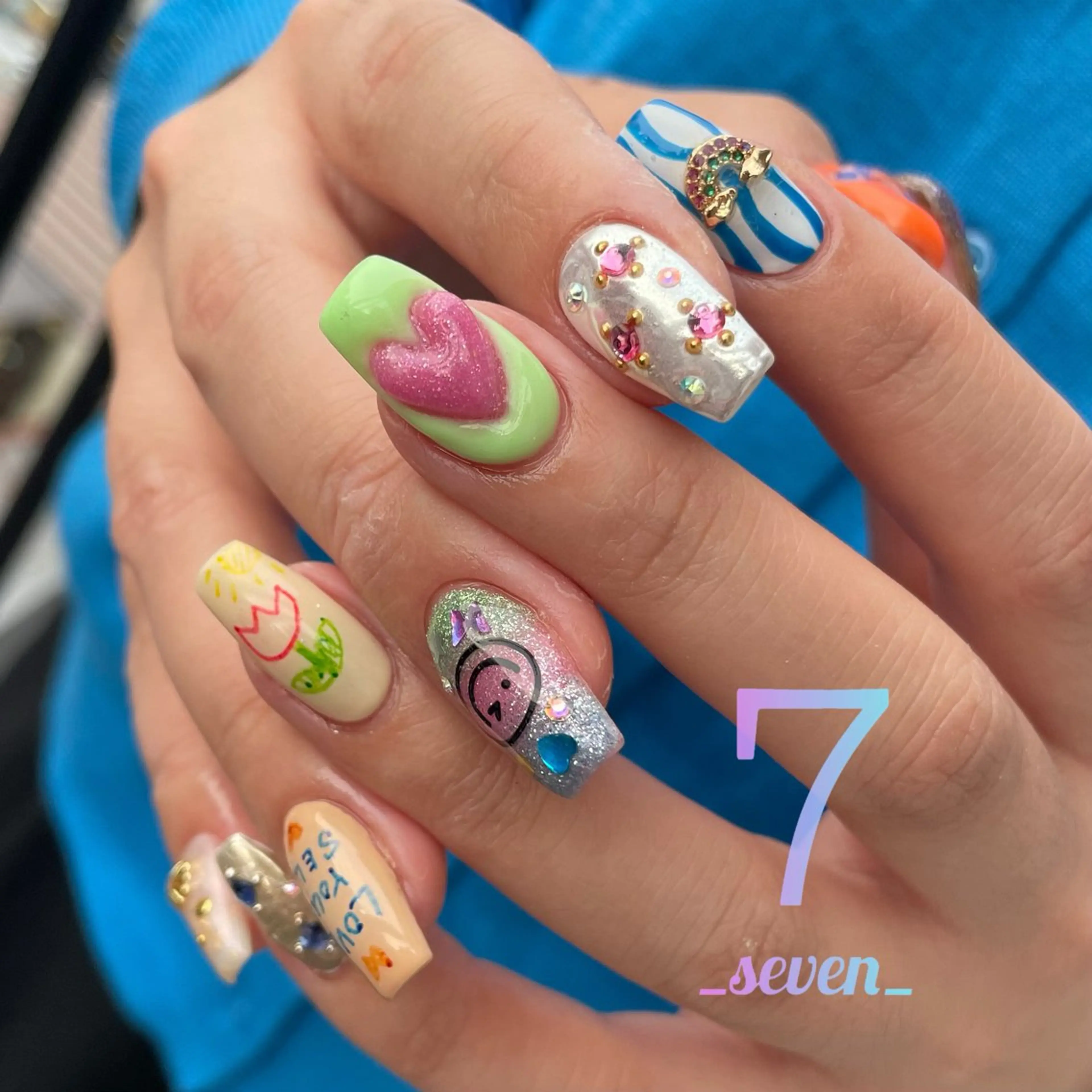 ネイル ハンドネイル nail salon 7_seven_所属・nail salon 7 _seven_のネイルデザイン