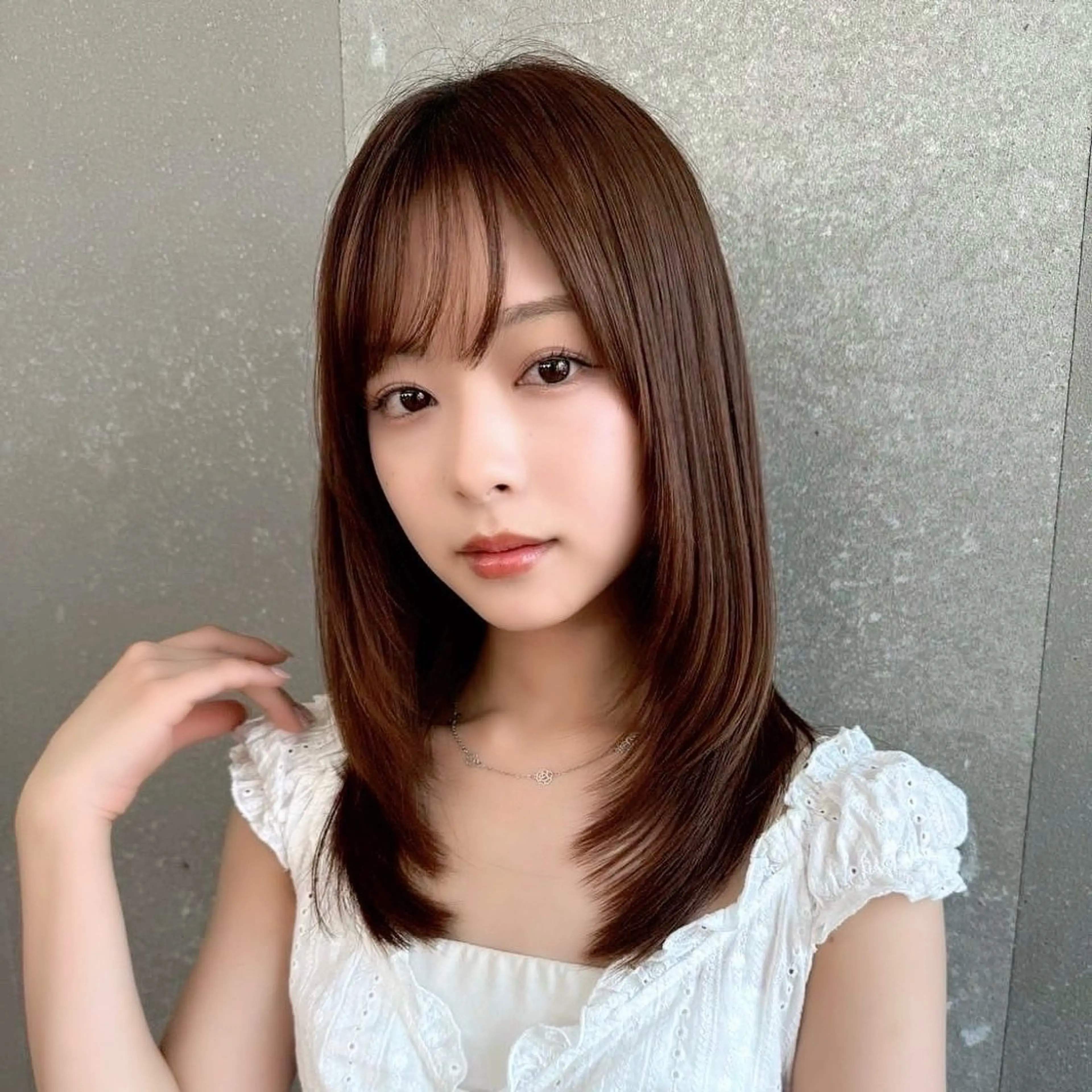 ミディアム Lond un Maison.所属・原宿/レイヤー/似合 わせ🌈チャン🌈のヘアスタイル