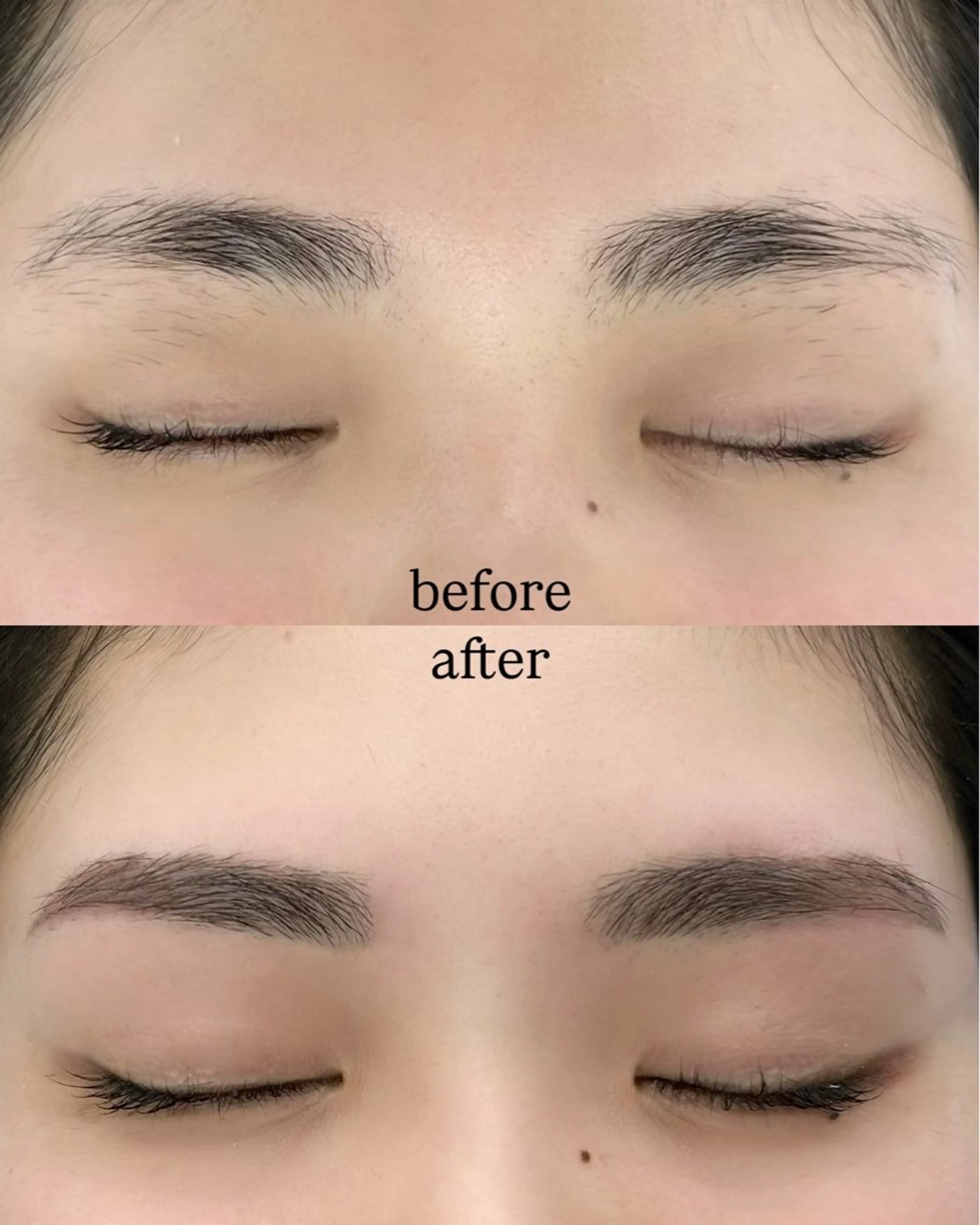 【全員🐈‍⬛メンズ🆗】アイブロウワックス＋アイブロウリフト（眉カット＋眉ワックス＋アイブロウパーマ）の写真