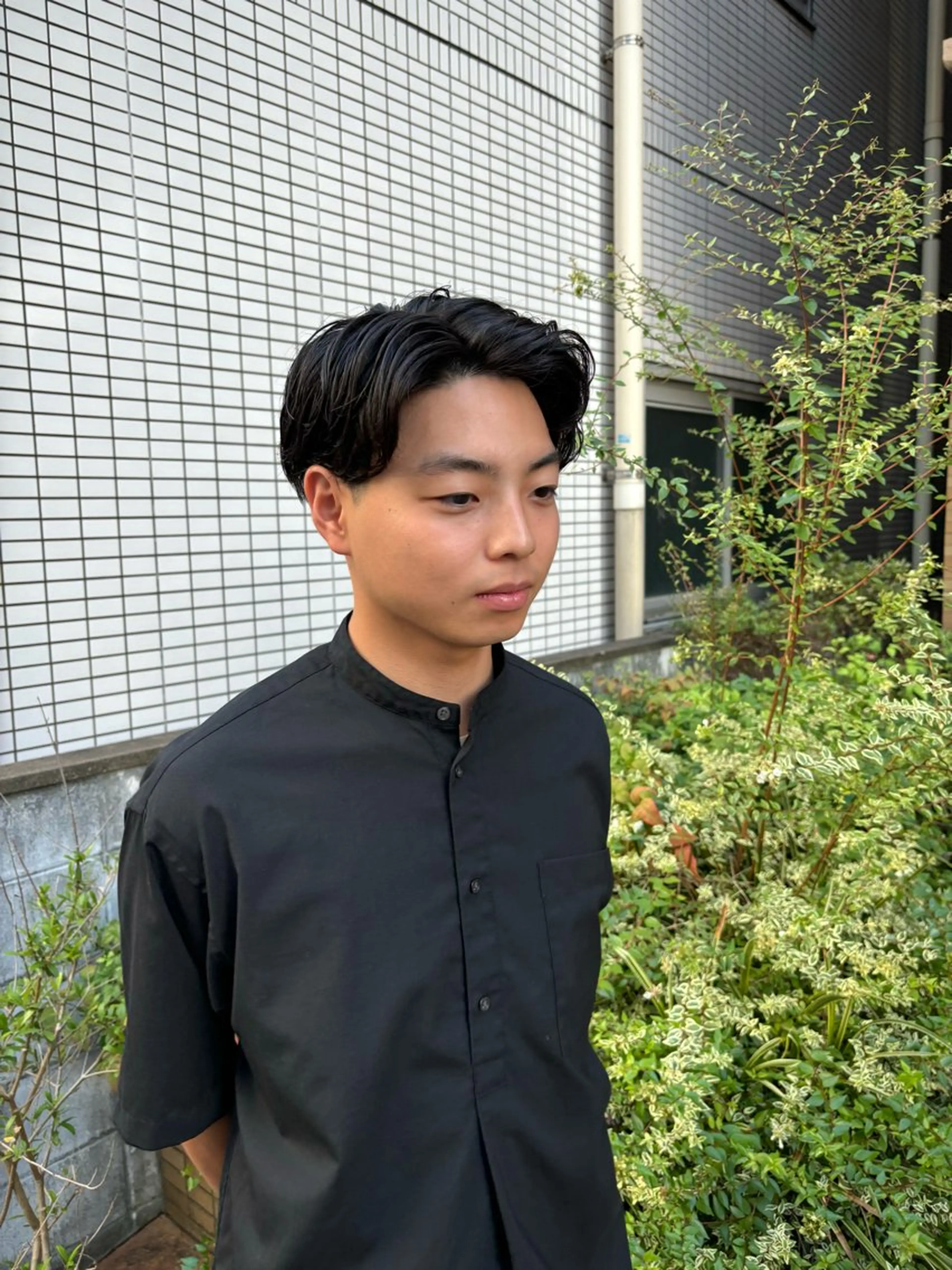 メンズ メンズパーマ カット 【メンズ専門 】村斎 伶次のヘアスタイル