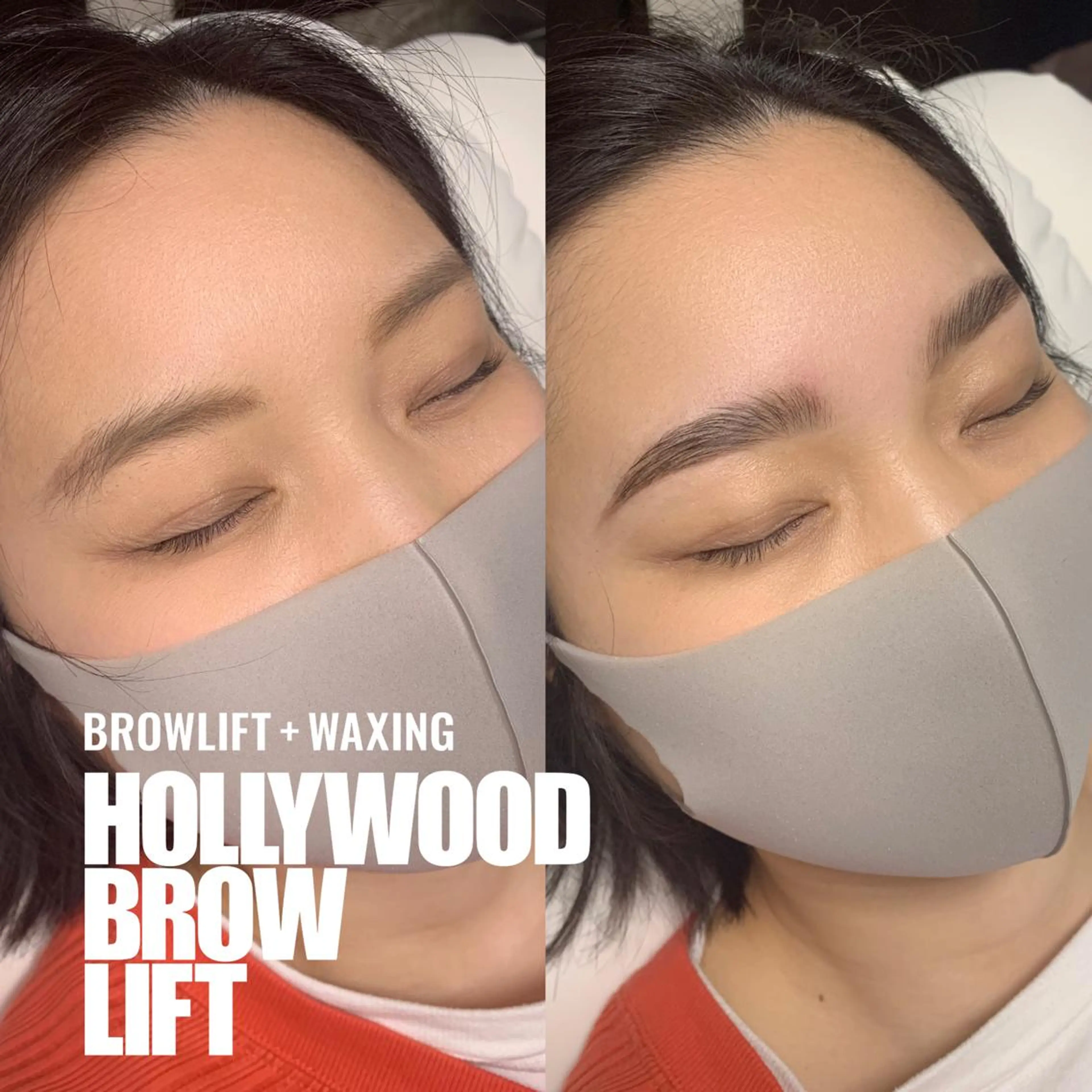 ◇ご新規様◇𝐇𝐎𝐋𝐋𝐘𝐖𝐎𝐎𝐃𝐁𝐑𝐎𝐖𝐋𝐈𝐅𝐓®︎(毛流れ矯正+眉周りWax)の写真